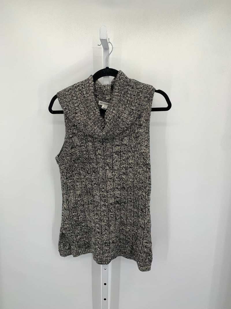 Artisan NY Size Large Misses Sleeveless Sweater