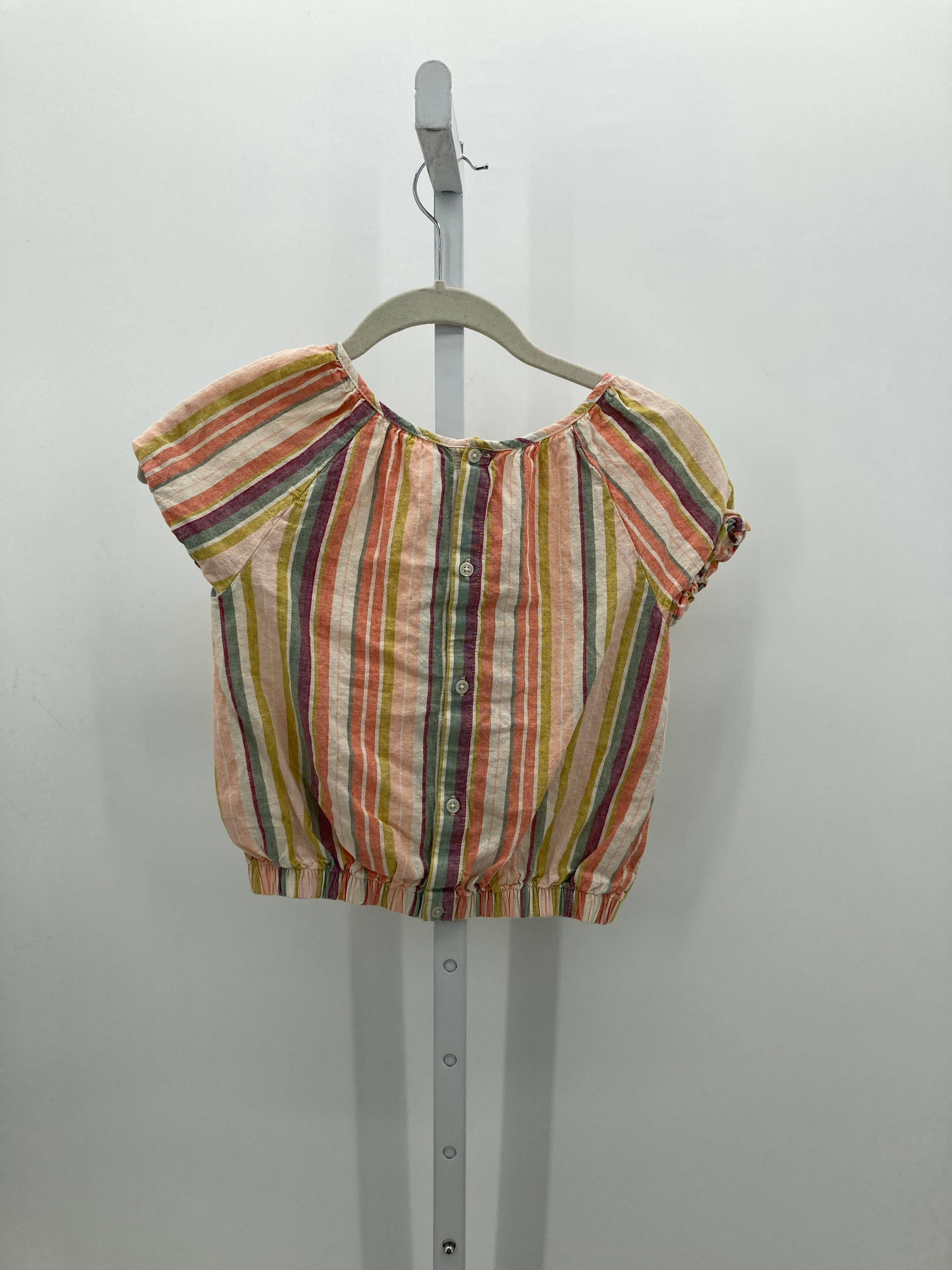 Carters Size 7 Girls Short Sleeve Shirt