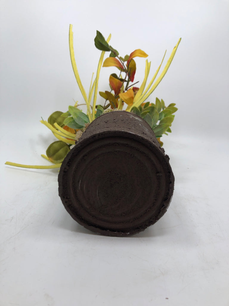 RUSTIC FALL FLORALS IN CAN.