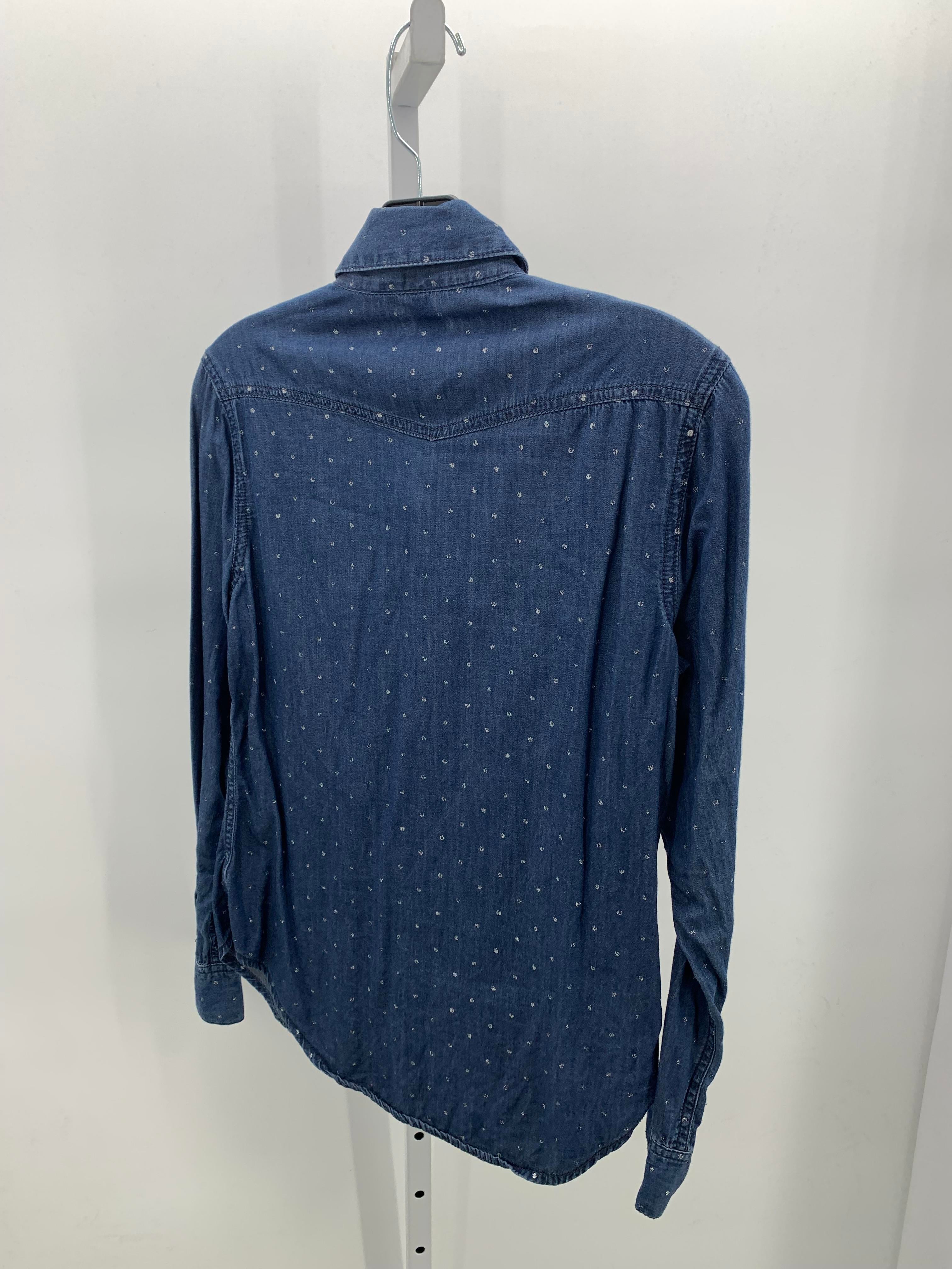 Seven Apparel Size Small Misses Long Sleeve Shirt