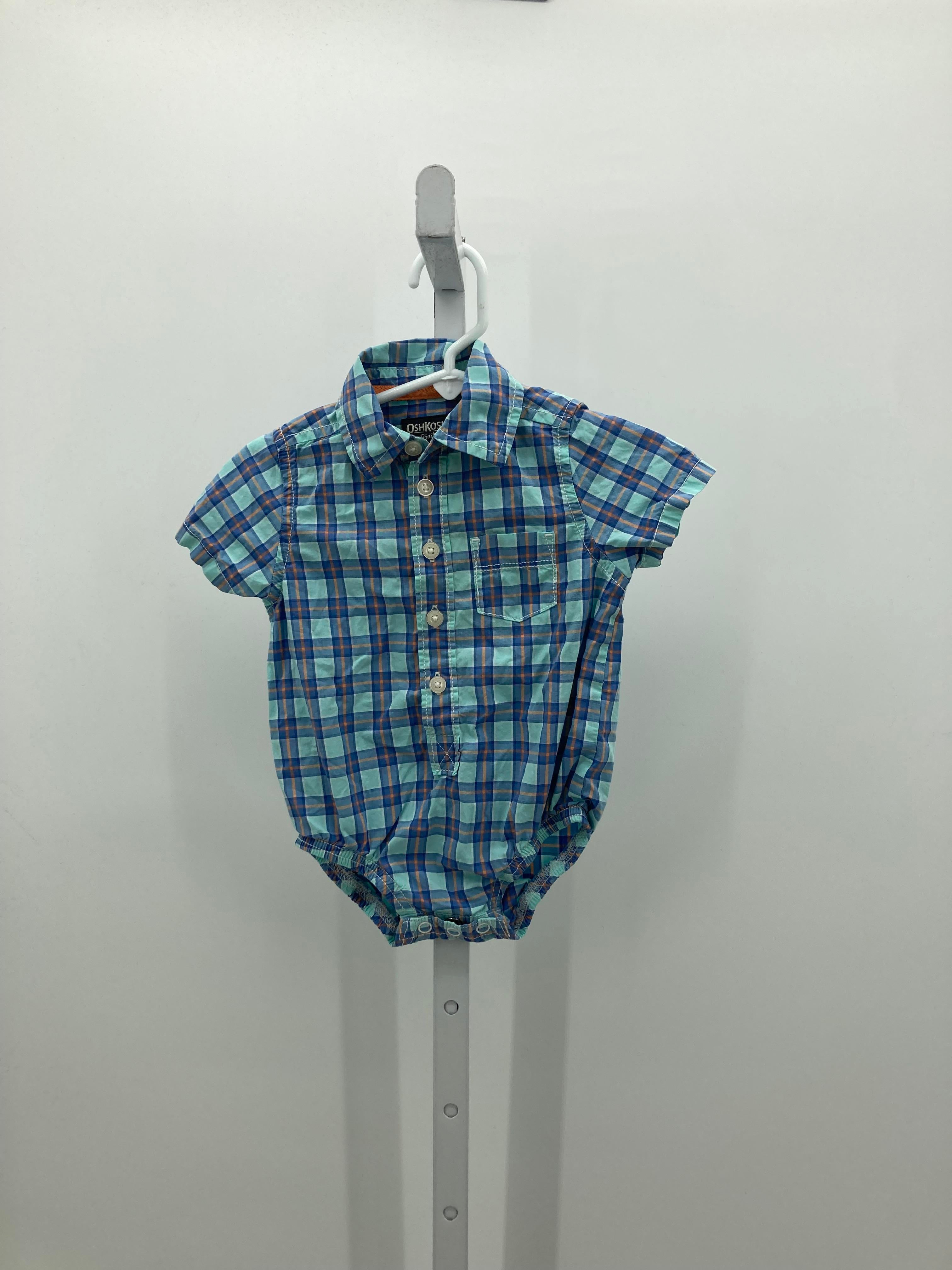ORANGE PLAID BTN DOWN