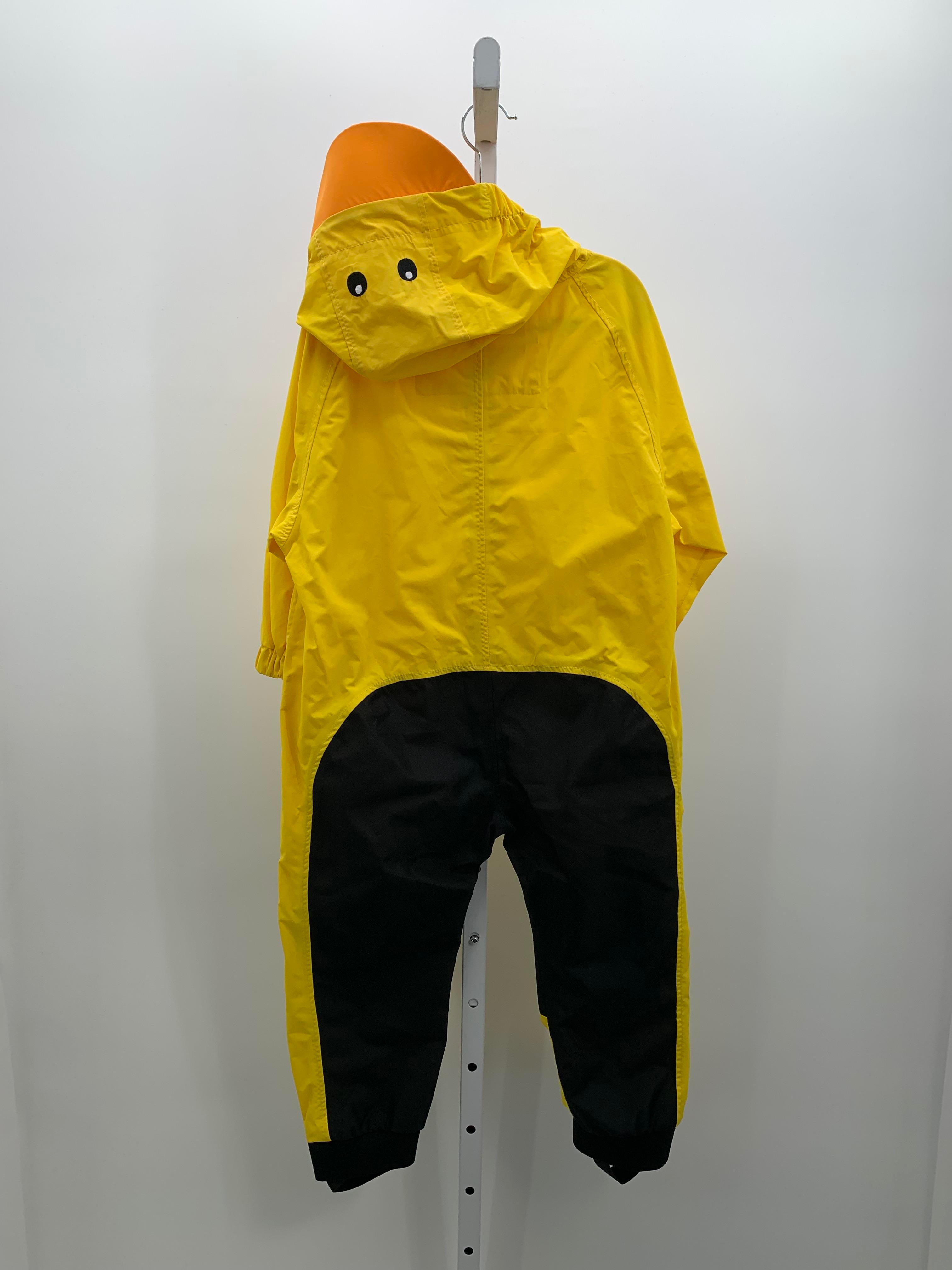 HOODED DUCK ZIP RAIN SUIT.