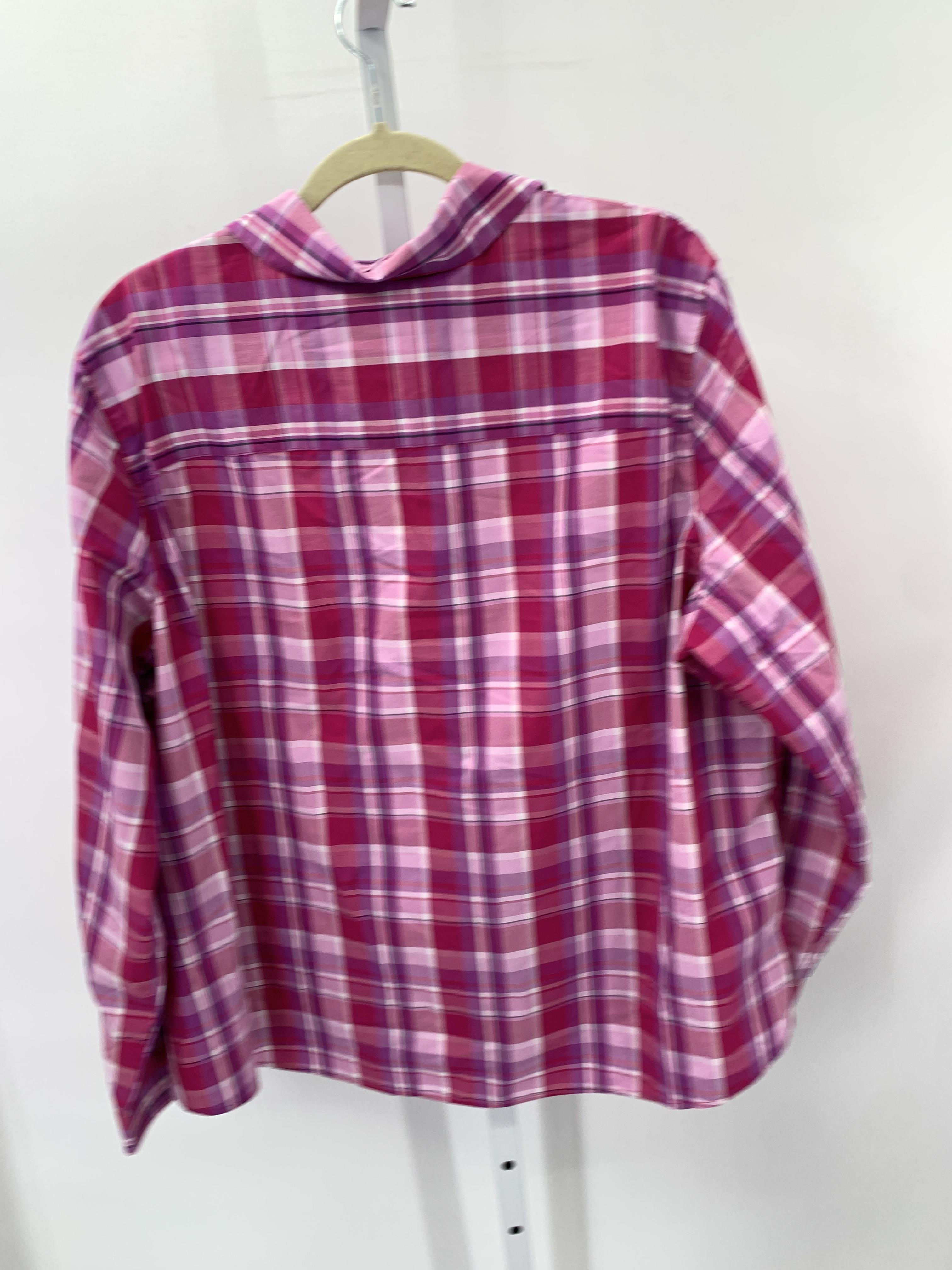 Size 22W Womens Long Sleeve Shirt