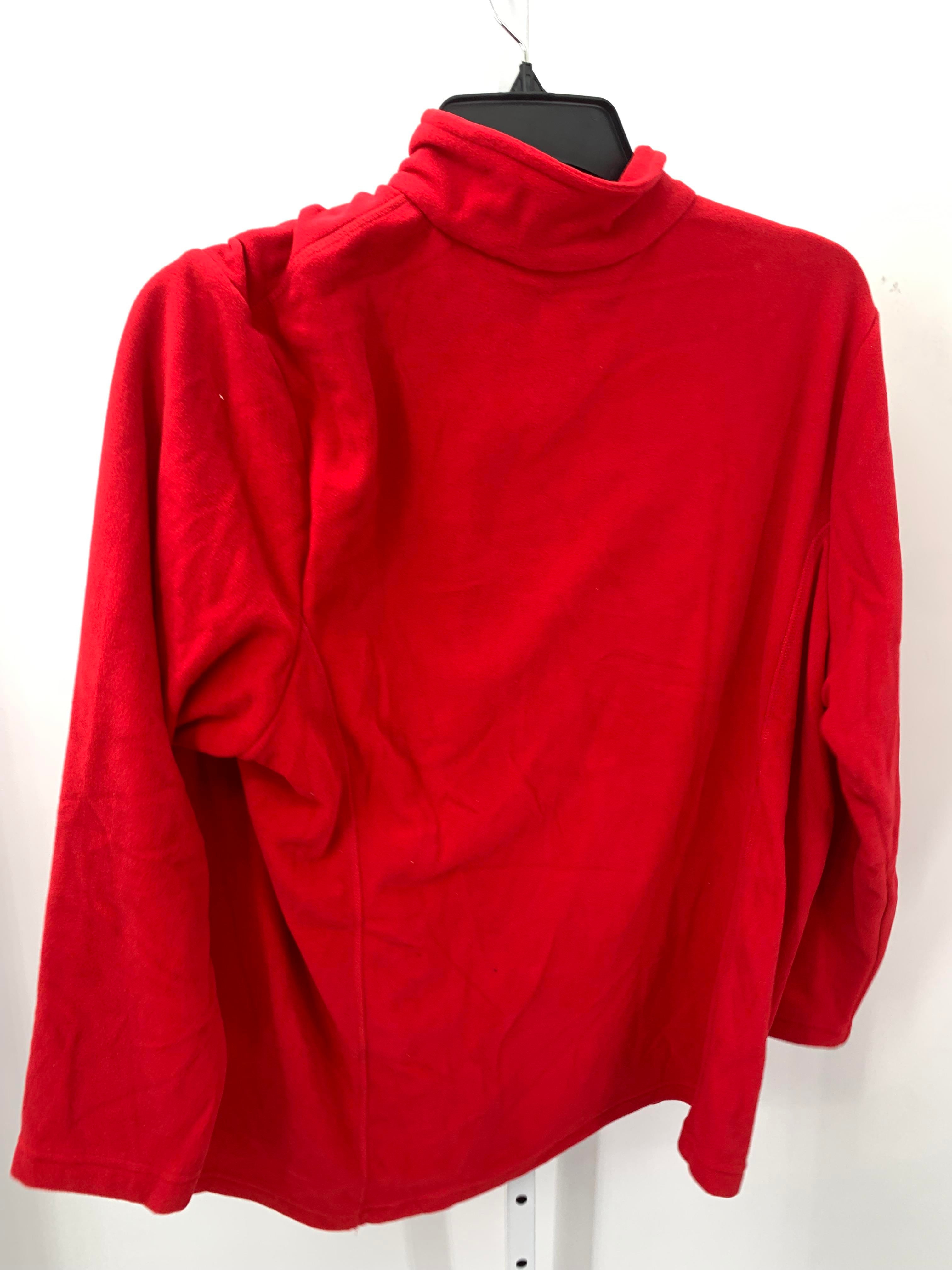 Lands End Size 2X Womens Fleece Jacket