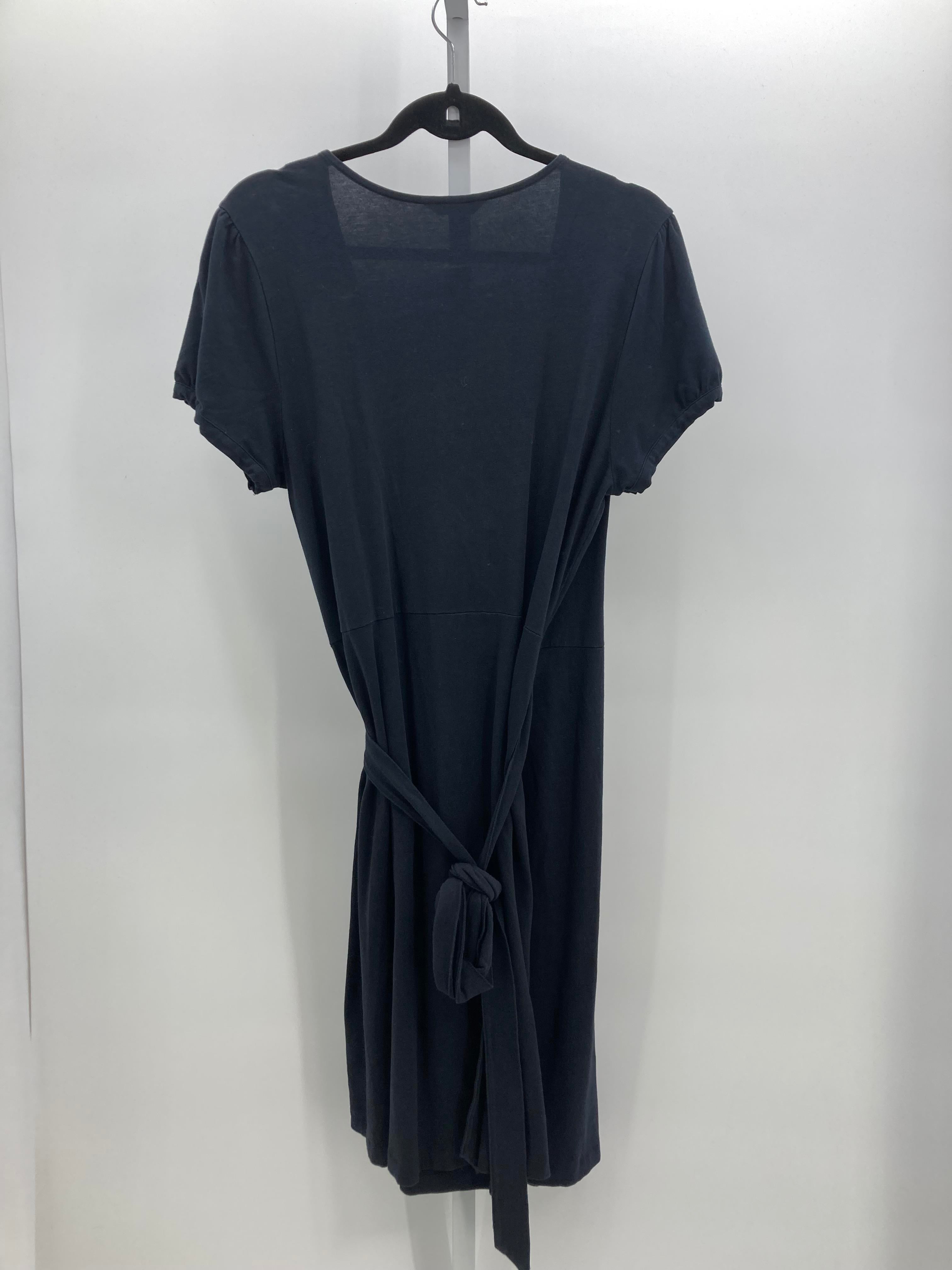 Lands End Size Medium Misses Short Sleeve Dress
