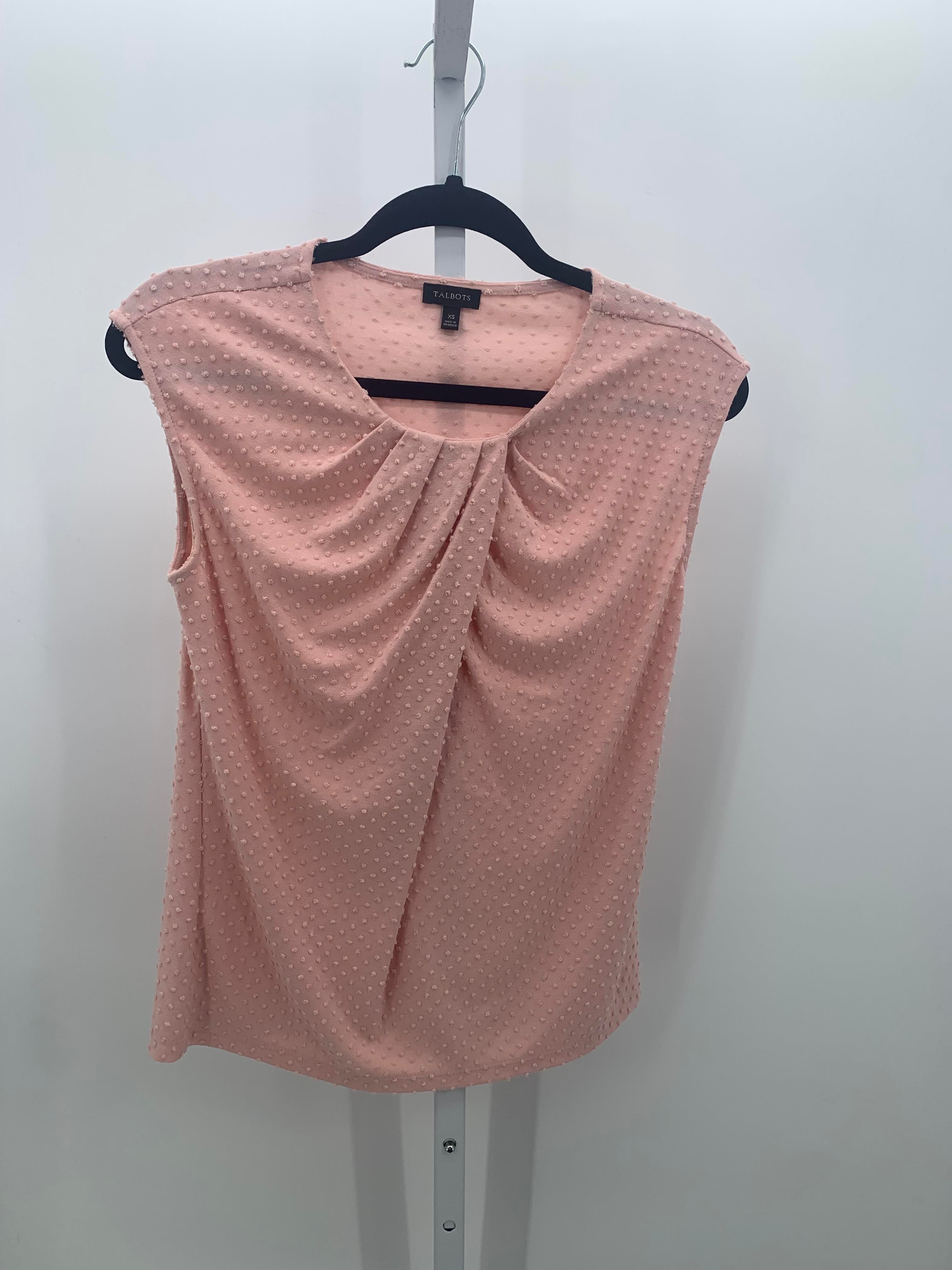 Talbots Size X Small Misses Sleeveless Shirt