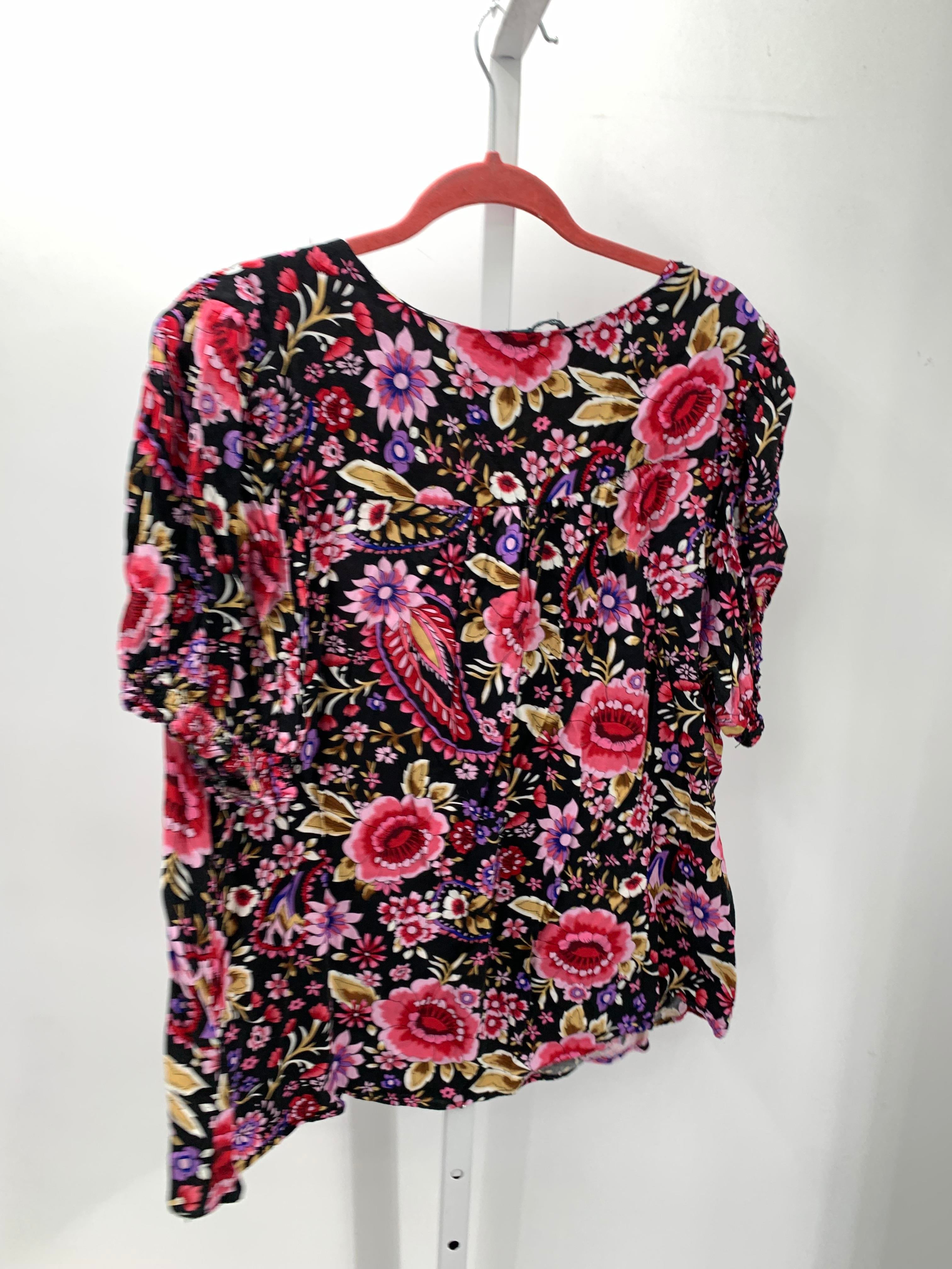 Cynthia Rowley Size 2X Womens Short Sleeve Shirt