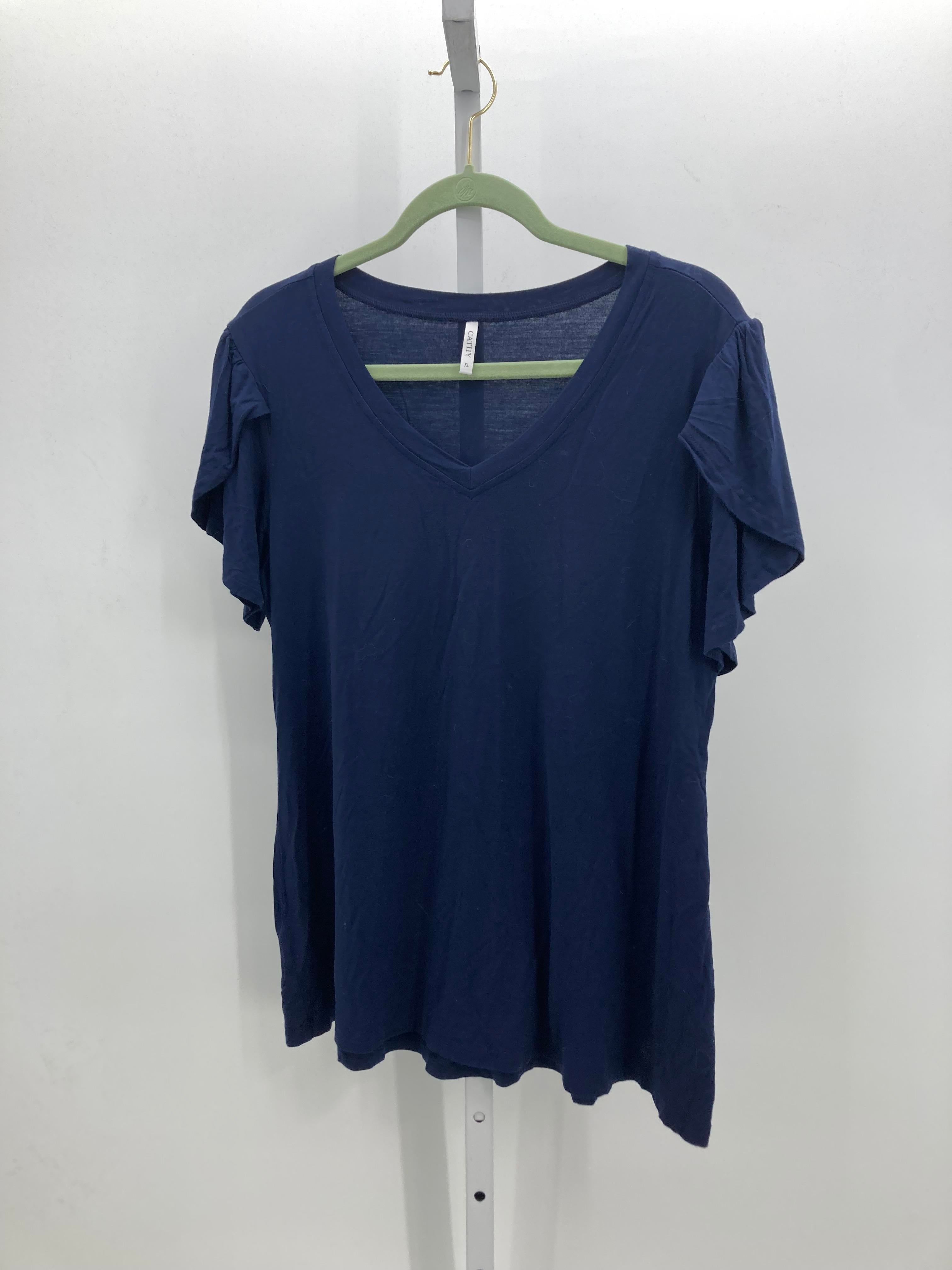 Size X Small Misses Short Sleeve Shirt