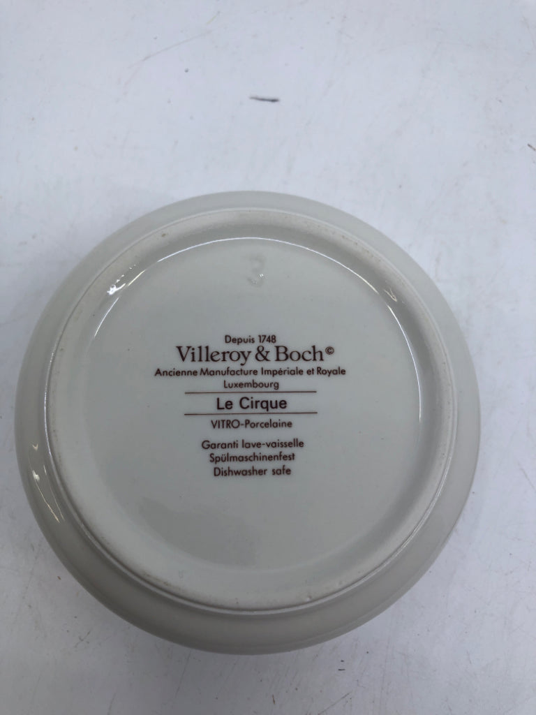 VILLEROY & BOCH HOT AIR BALLOON TRINKET BOX W LID.