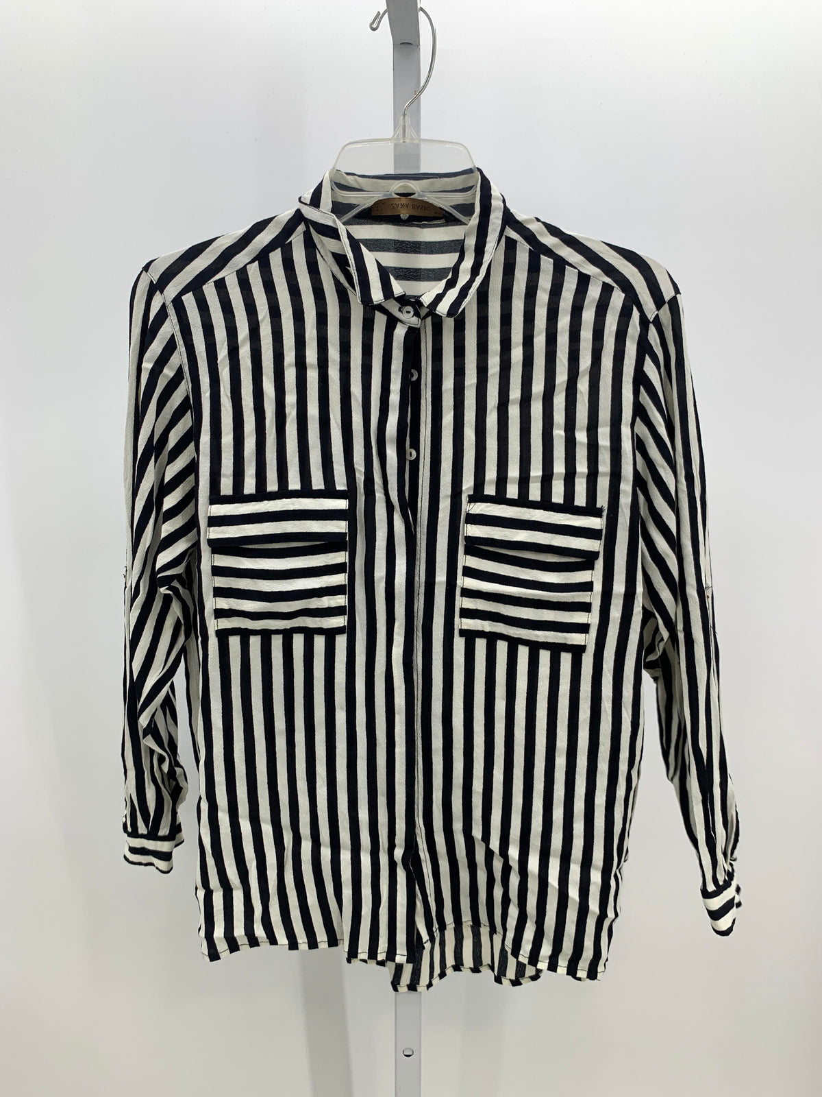 Zara Size Large Misses Long Sleeve Shirt