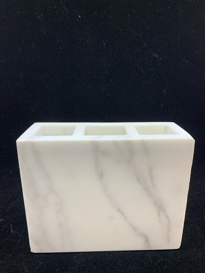 MARBLE TOOTHBRUSH HOLDER.