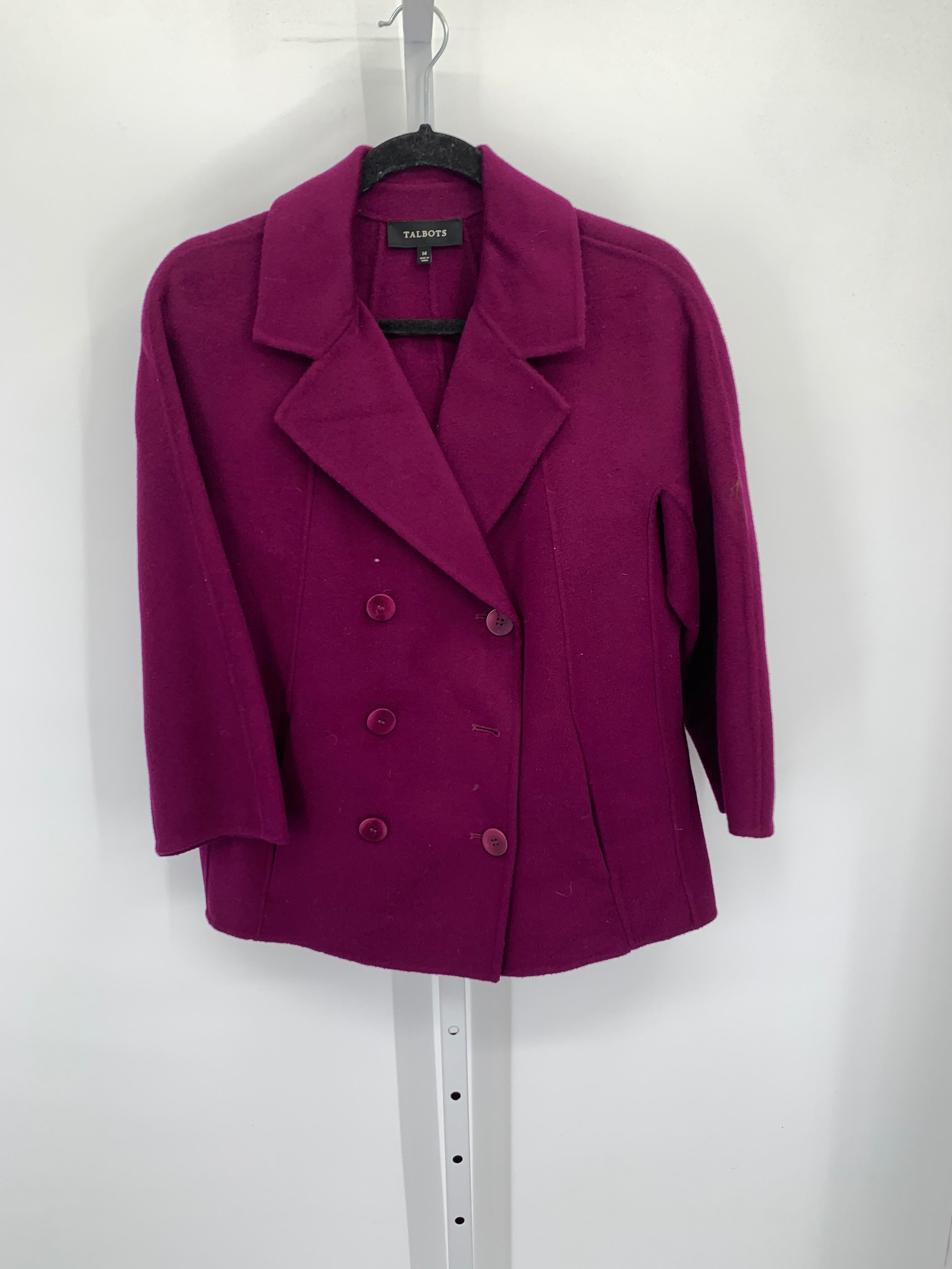 Talbots Size 14 Misses Blazer