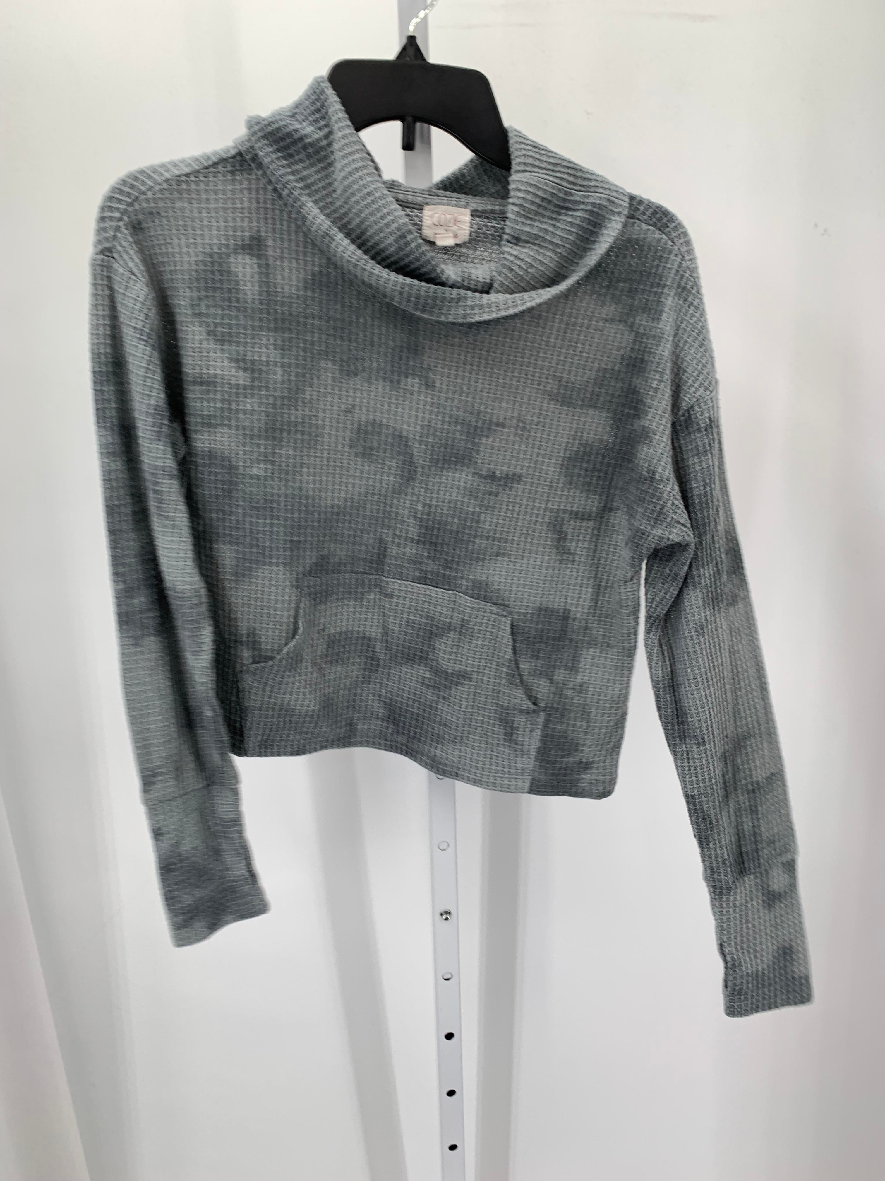 Pink Rose Size Small Juniors Long Sleeve Shirt