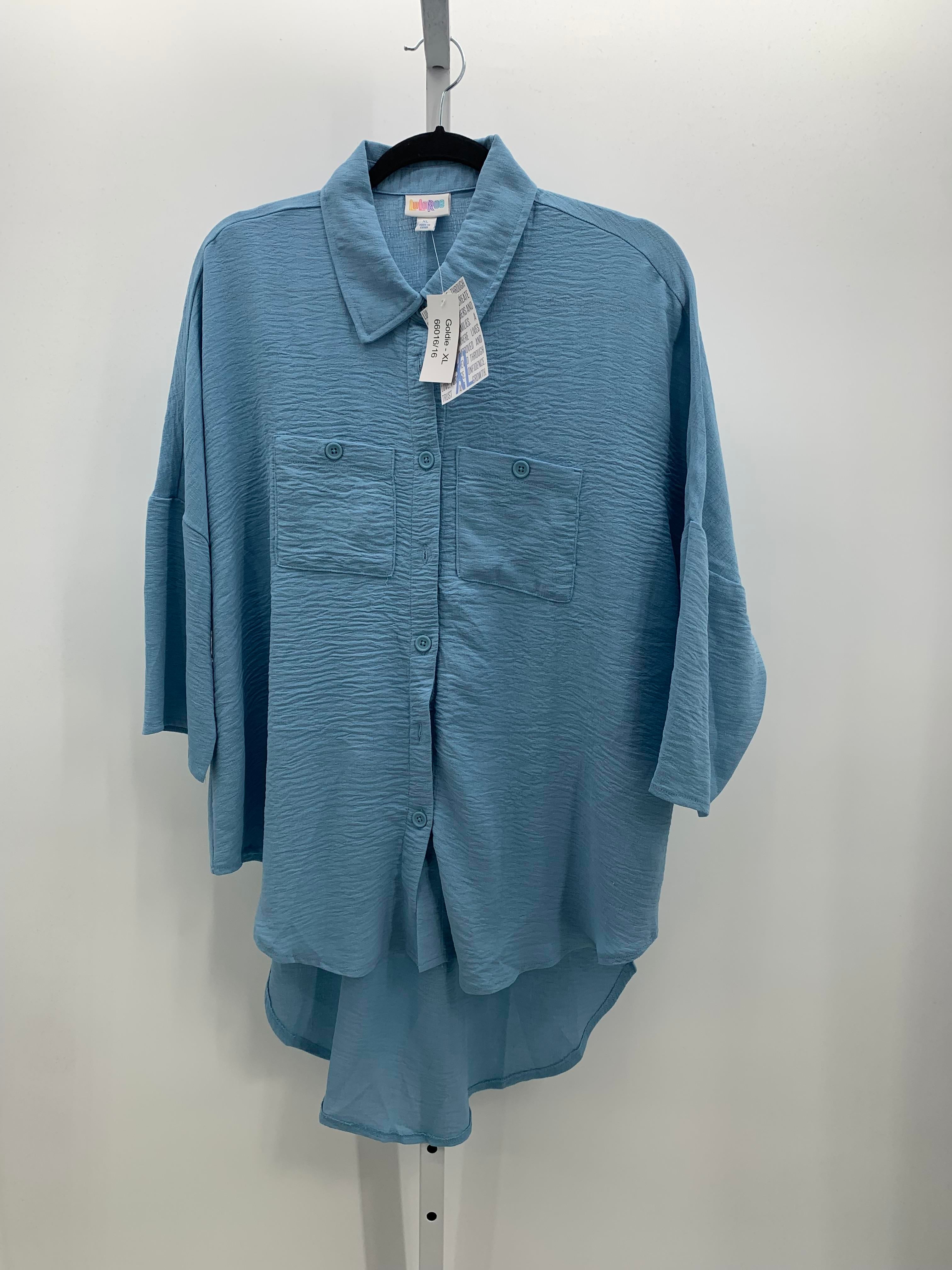 Lularoe Size Extra Large Misses 3/4 Sleeve Shirt