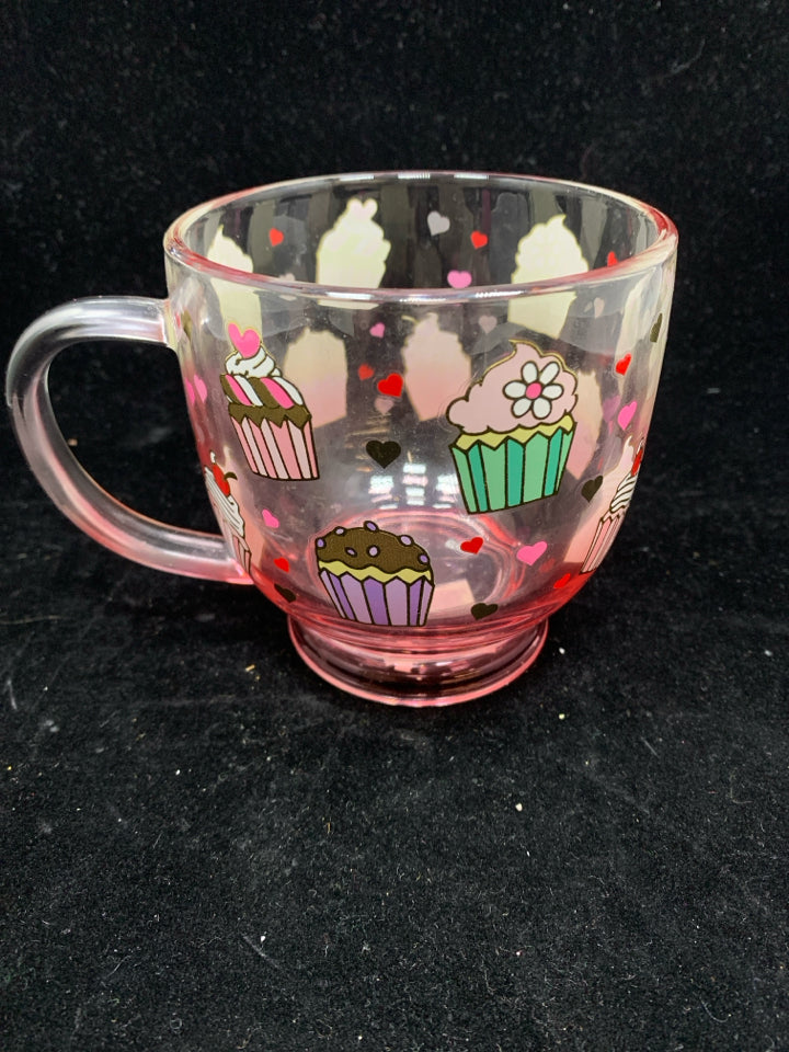 CUPCAKES GLASS MUG