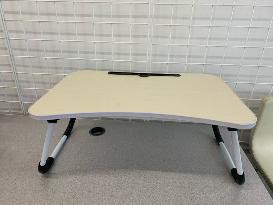 FOLDING LIGHT-WOOD  LAP-DESK.