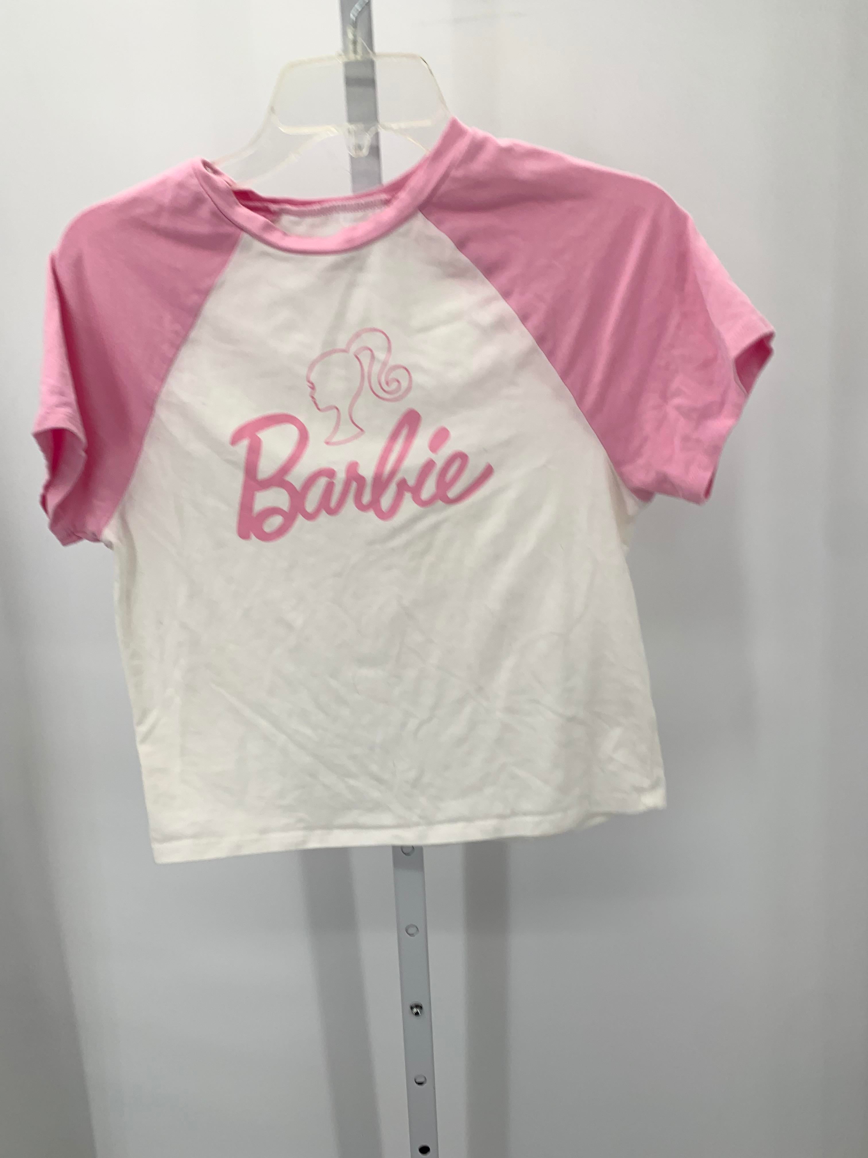 Barbie Size Large Juniors Short Sleeve Shirt
