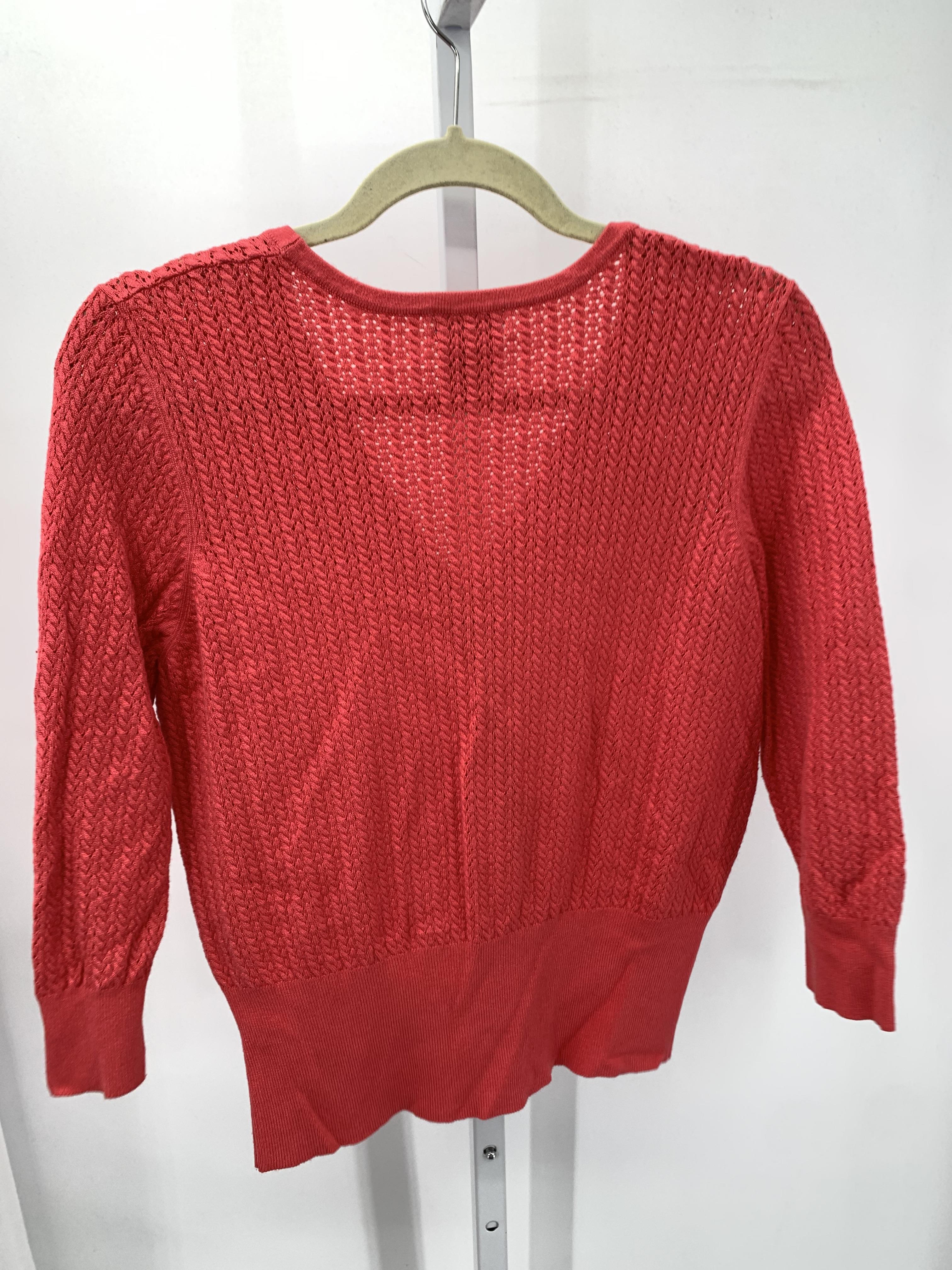 George Size Large Misses 3/4 Sleeve Sweater