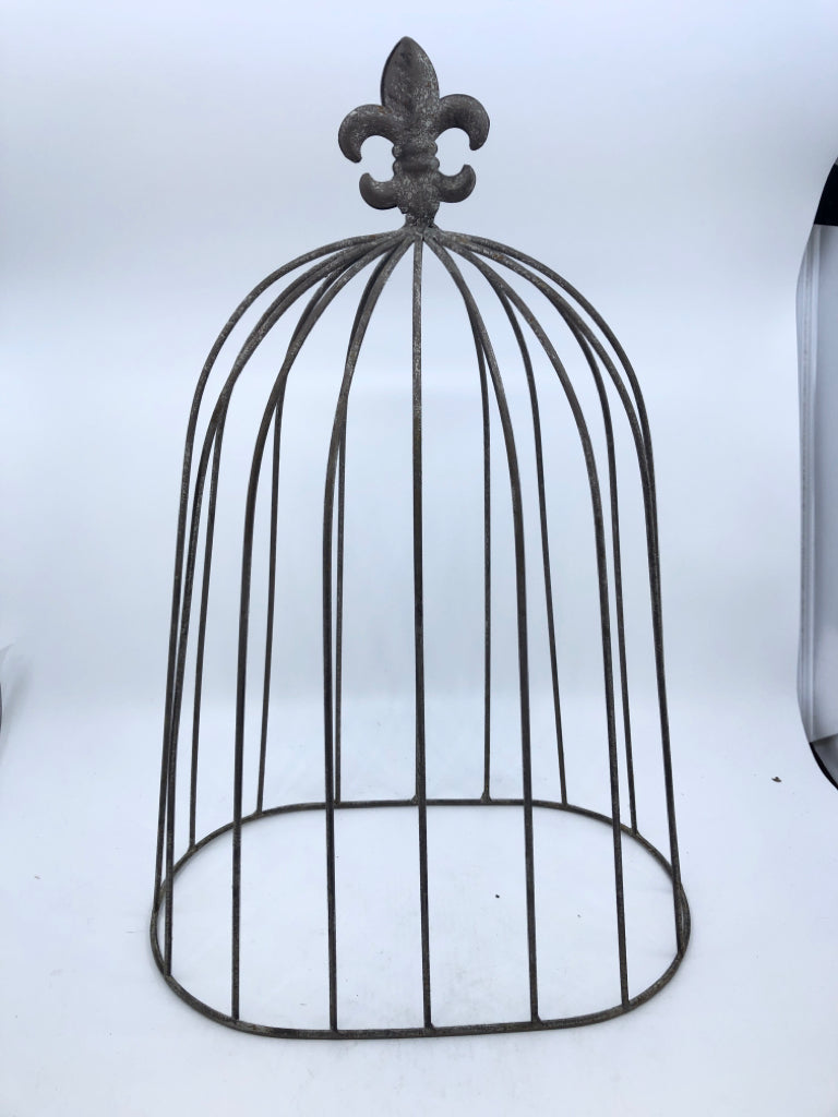 2 PC BIRD CAGE DECOR.