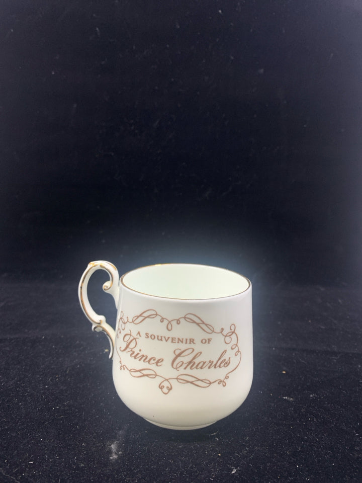 VTG PRINCE CHARLES TEACUP.