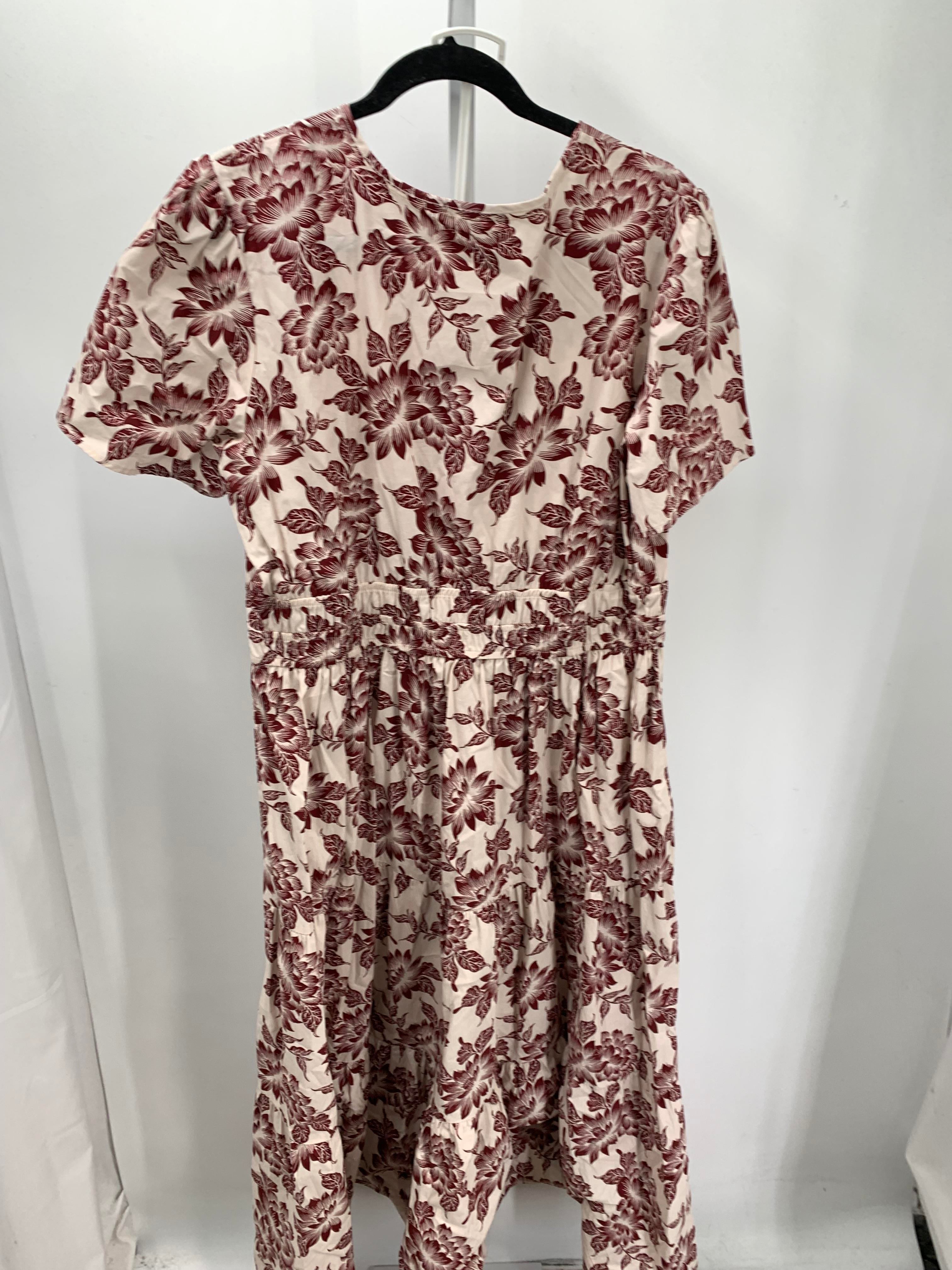 Size Extra Large Misses Short Sleeve Dress