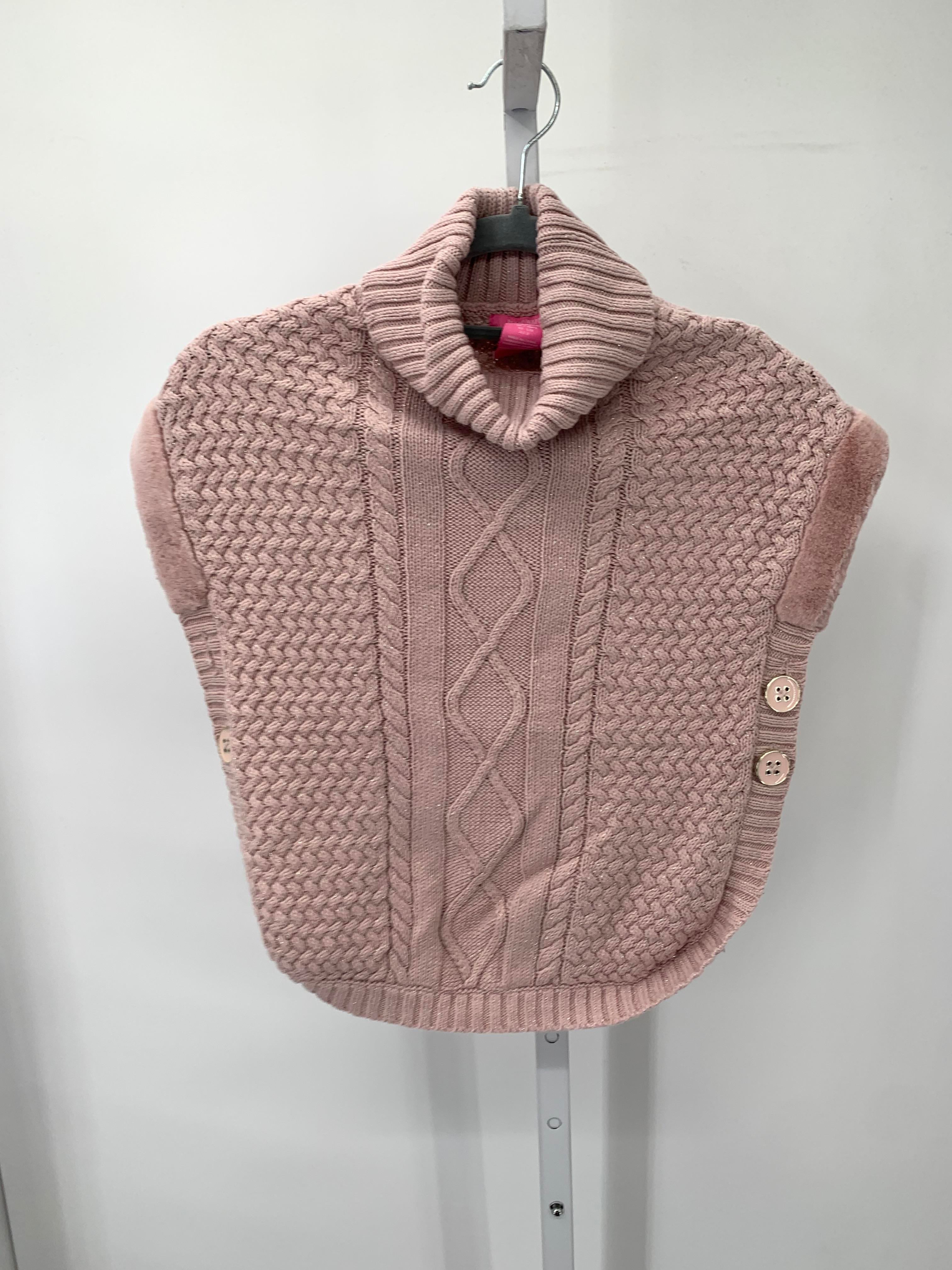 Isaac Mizrahi Size 7-8 Girls Short Sleeve Sweater