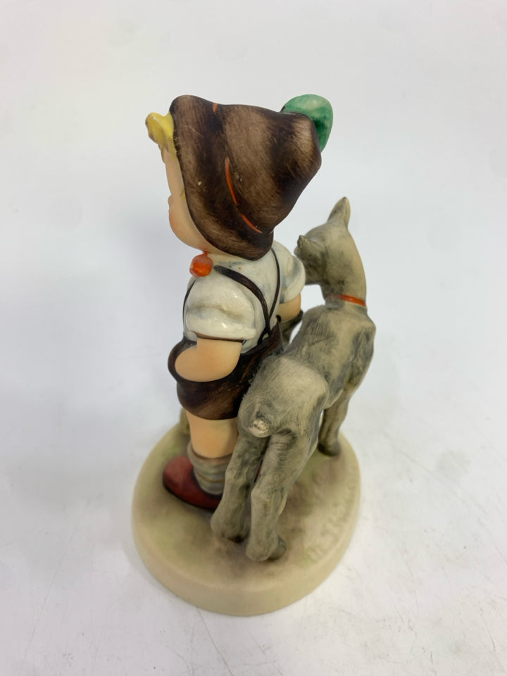 VTG HUMMEL LITTLE GOAT HERDER FIGURINE.