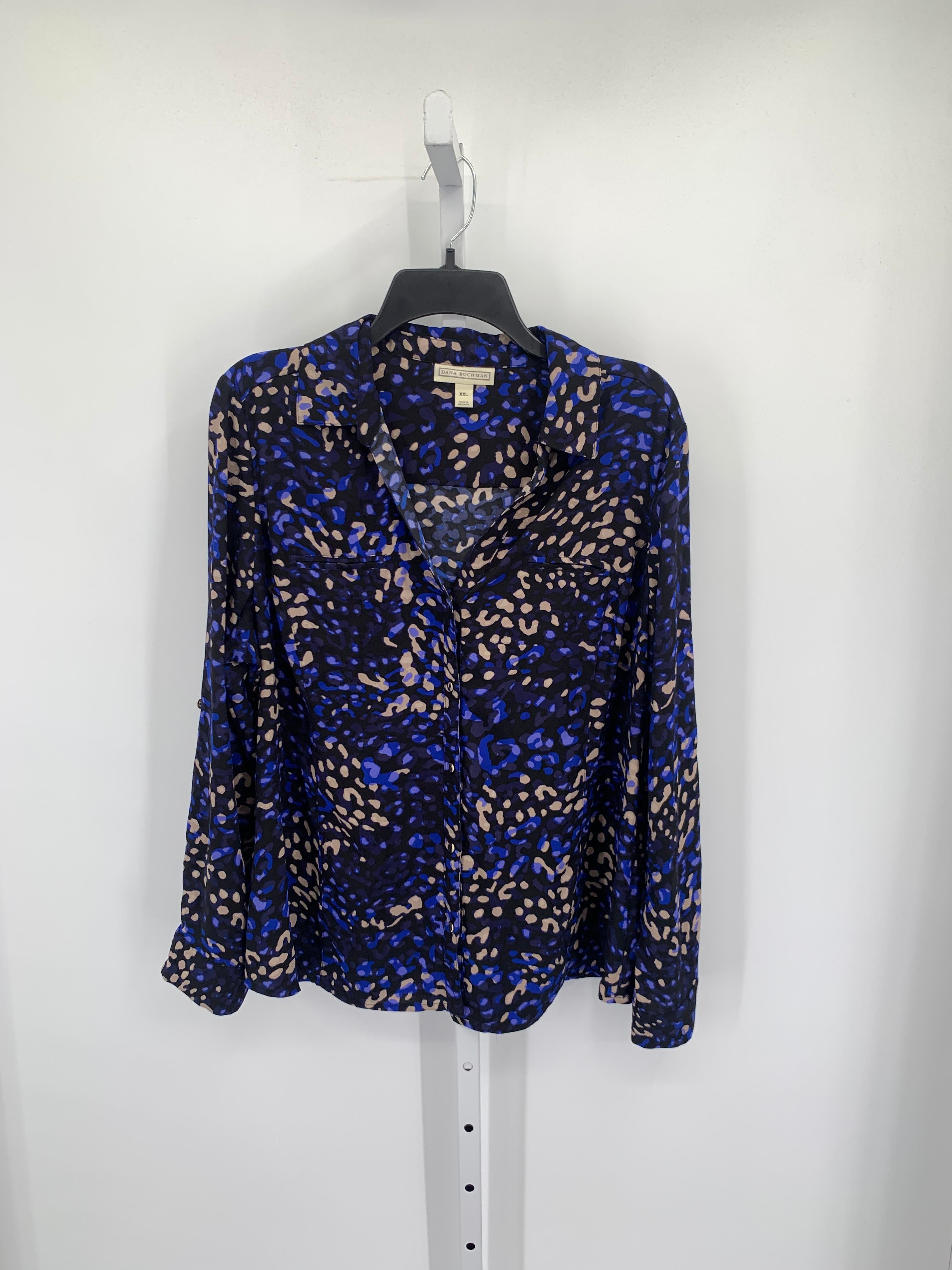 Dana Buchman Size XXL Misses Long Sleeve Shirt