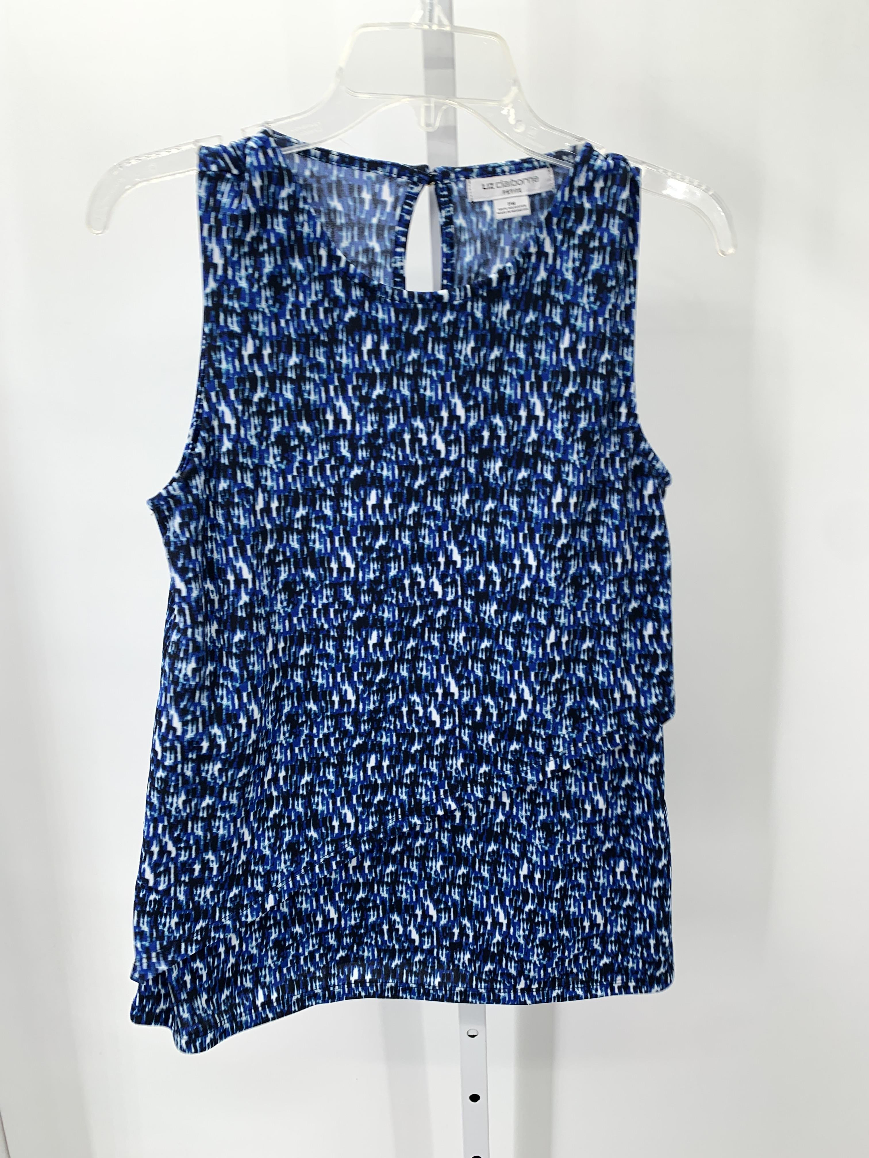 Liz Claiborne Size Medium Petite Petite Sleeveless Shirt
