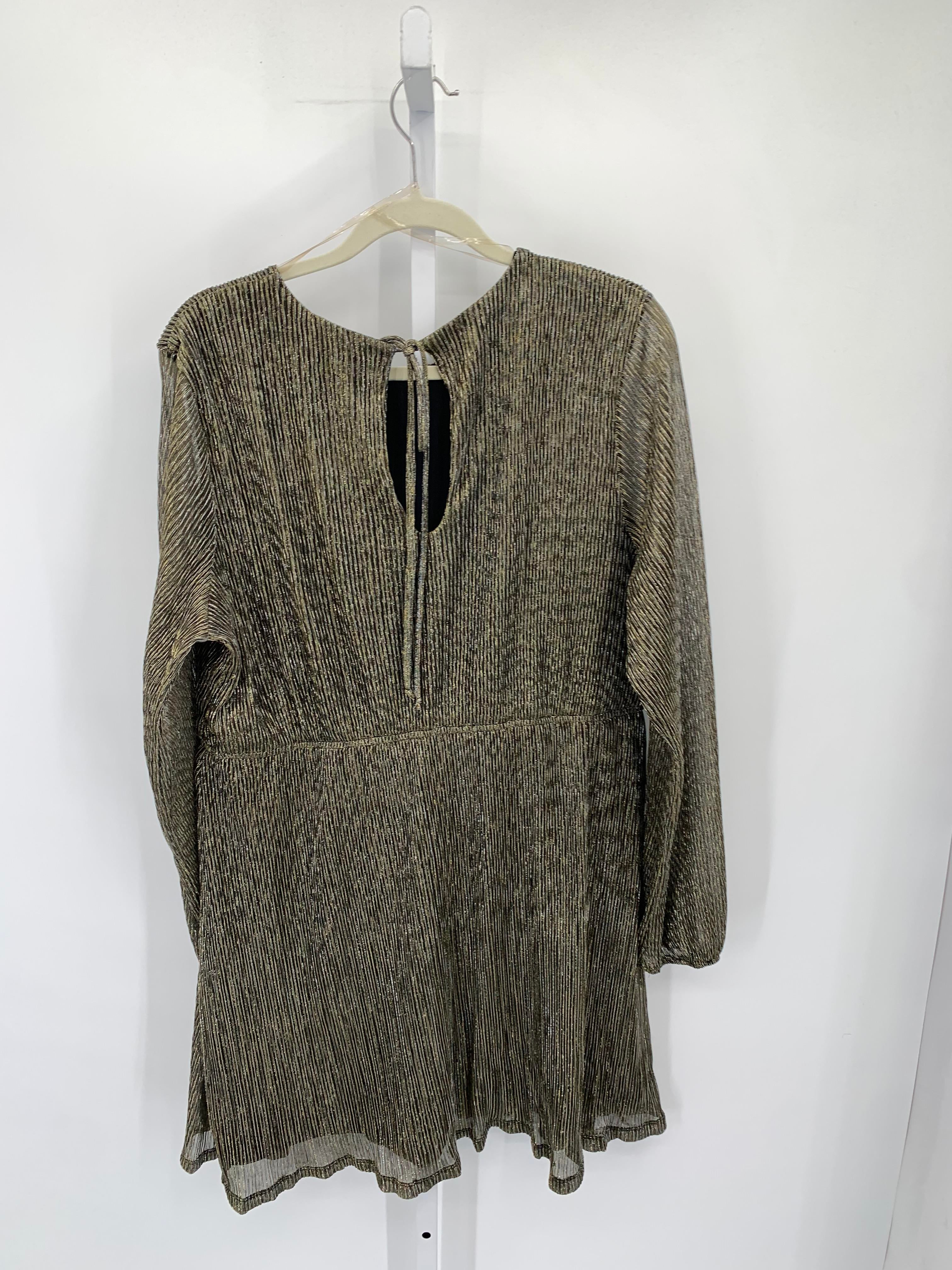 Xhilaration Size XXL Misses Long Sleeve Dress