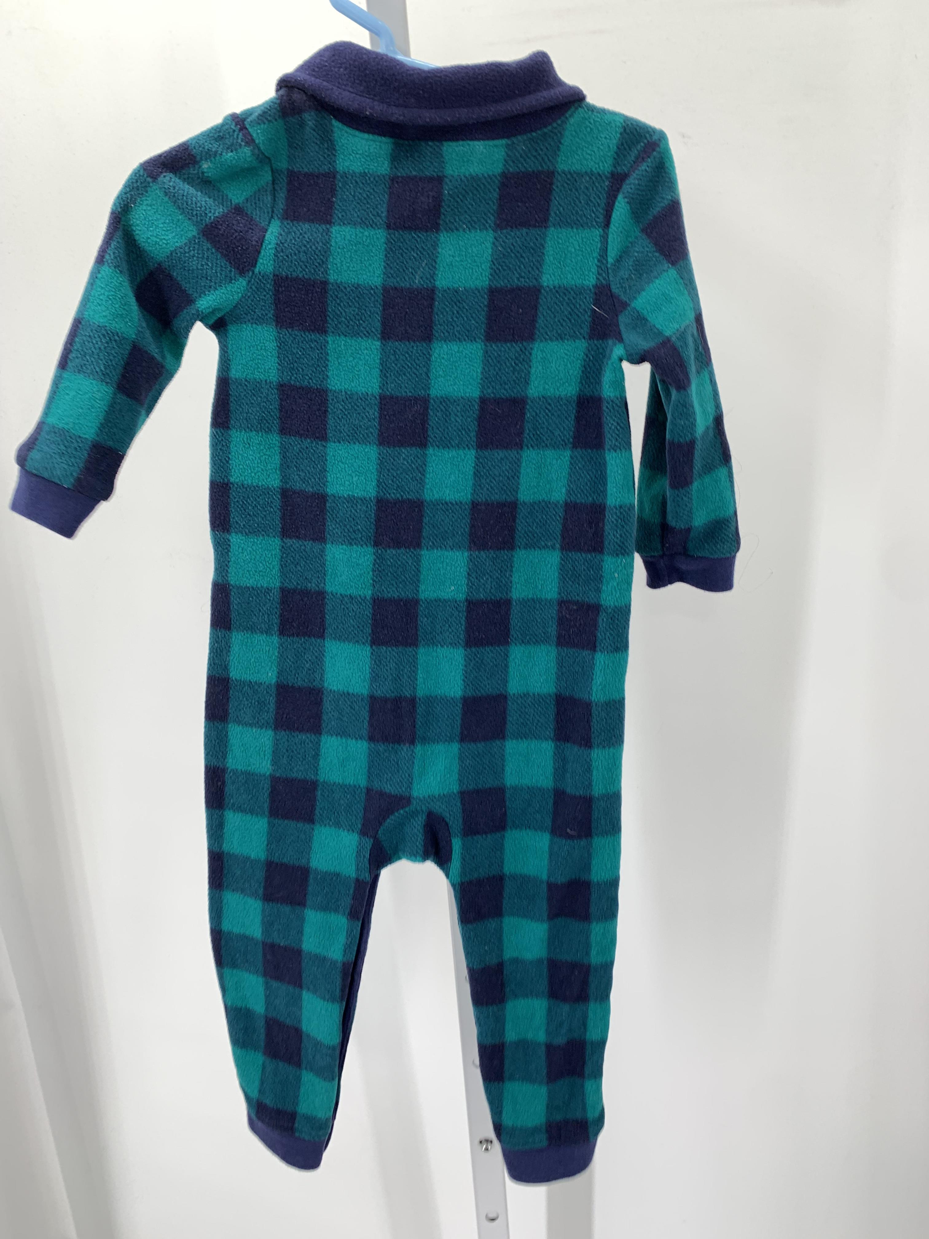GREEN PLAID FLEECE
