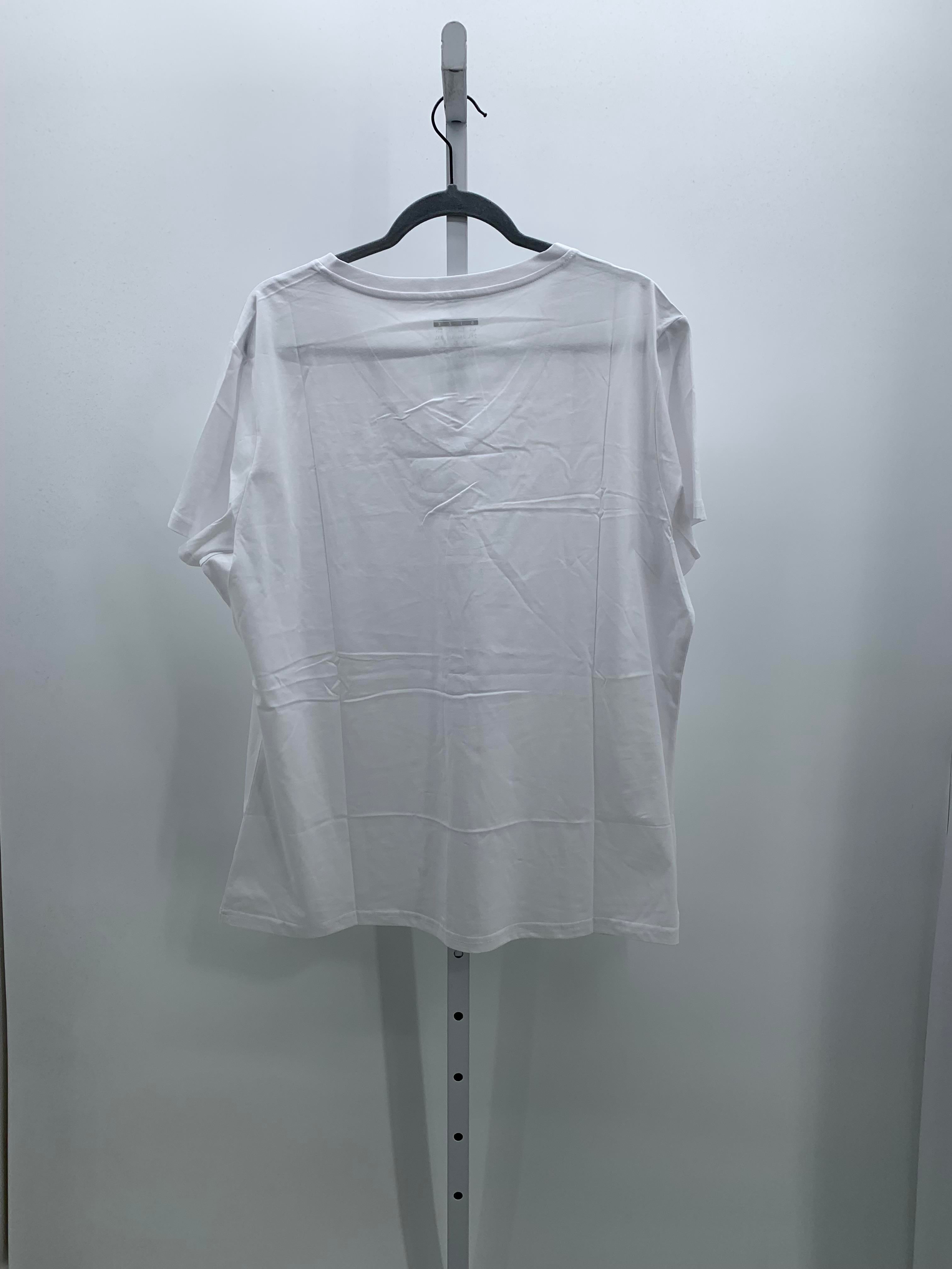 Size 2X Womens Short Sleeve Shirt