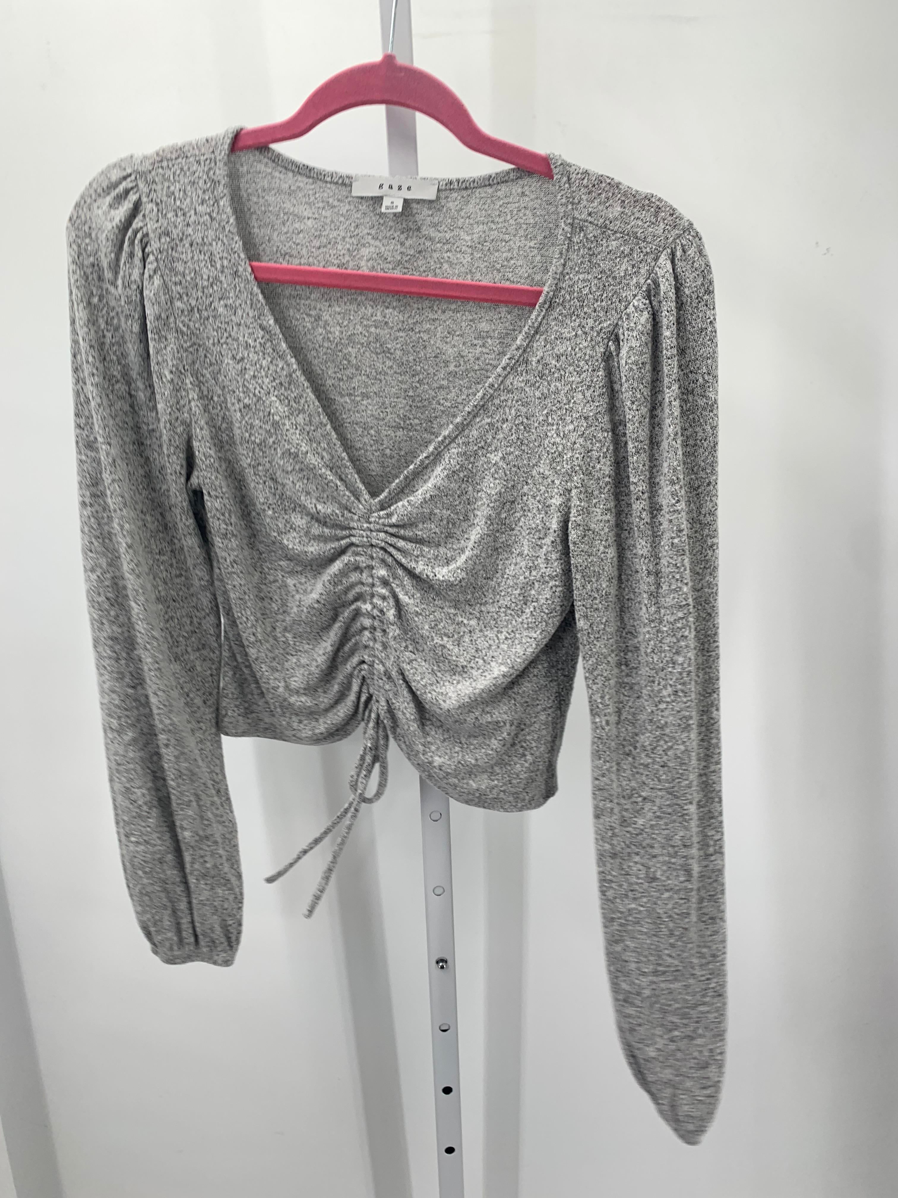 Gaze Size Small Juniors Long Sleeve Shirt