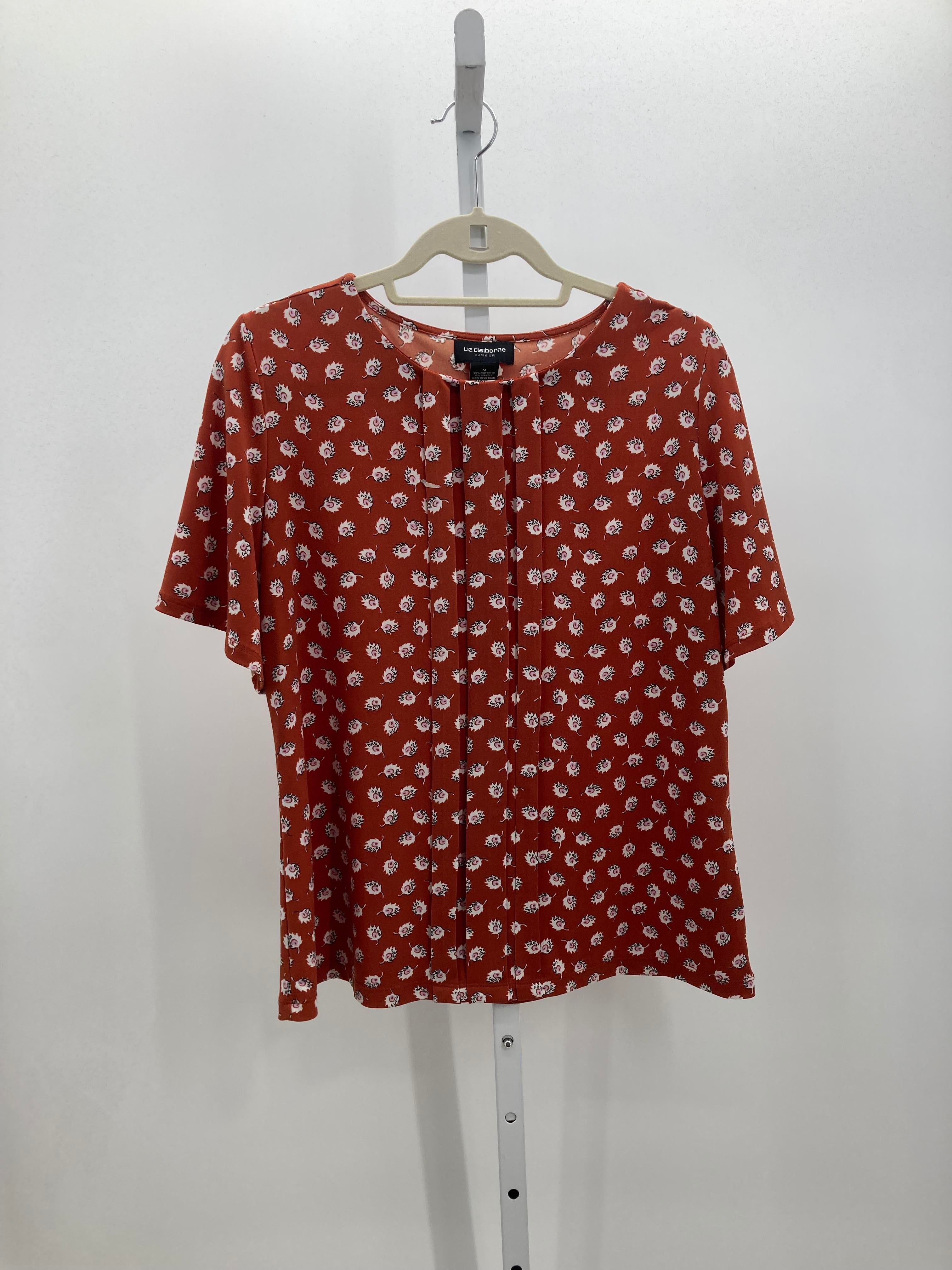 Liz Claiborne Size Medium Misses Short Sleeve Shirt