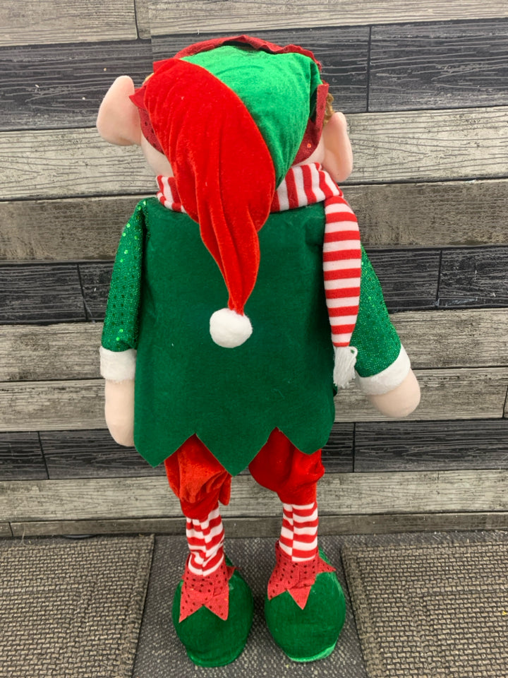 TALL PLUSH STANDING ELF.