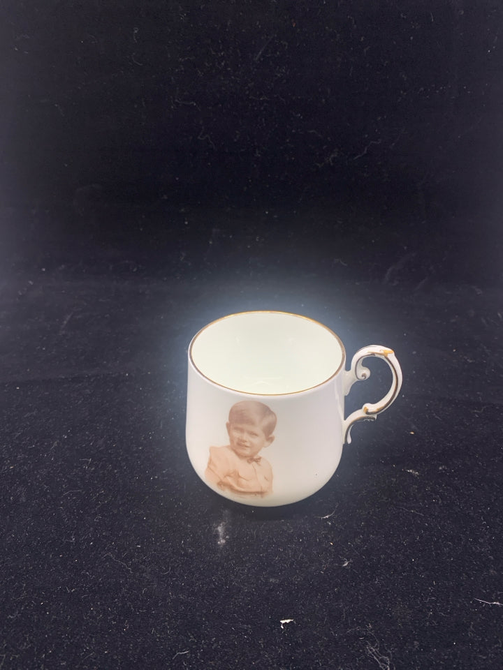 VTG PRINCE CHARLES TEACUP.