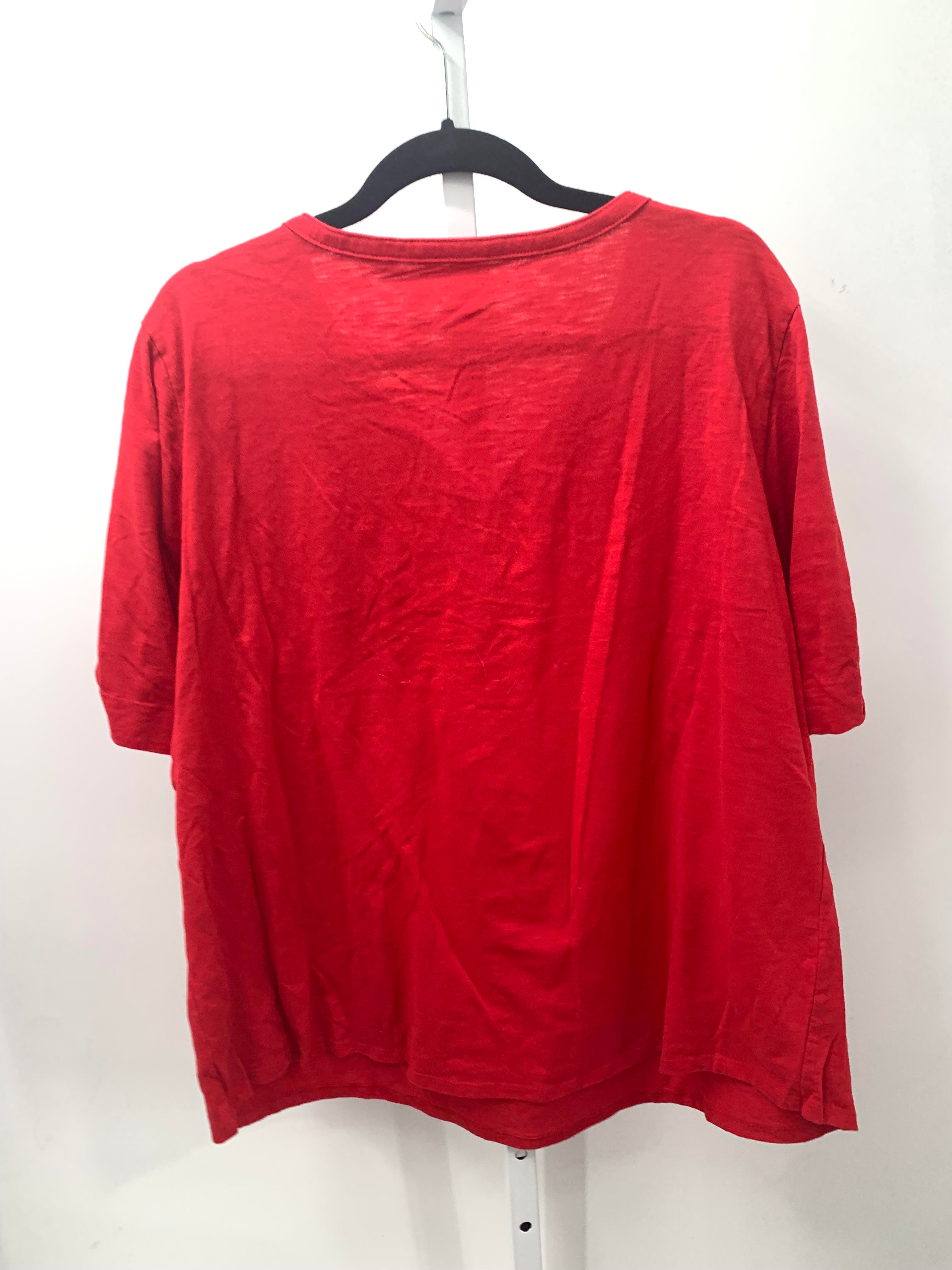 Croft & Barrow Size 2X Womens Short Sleeve Shirt