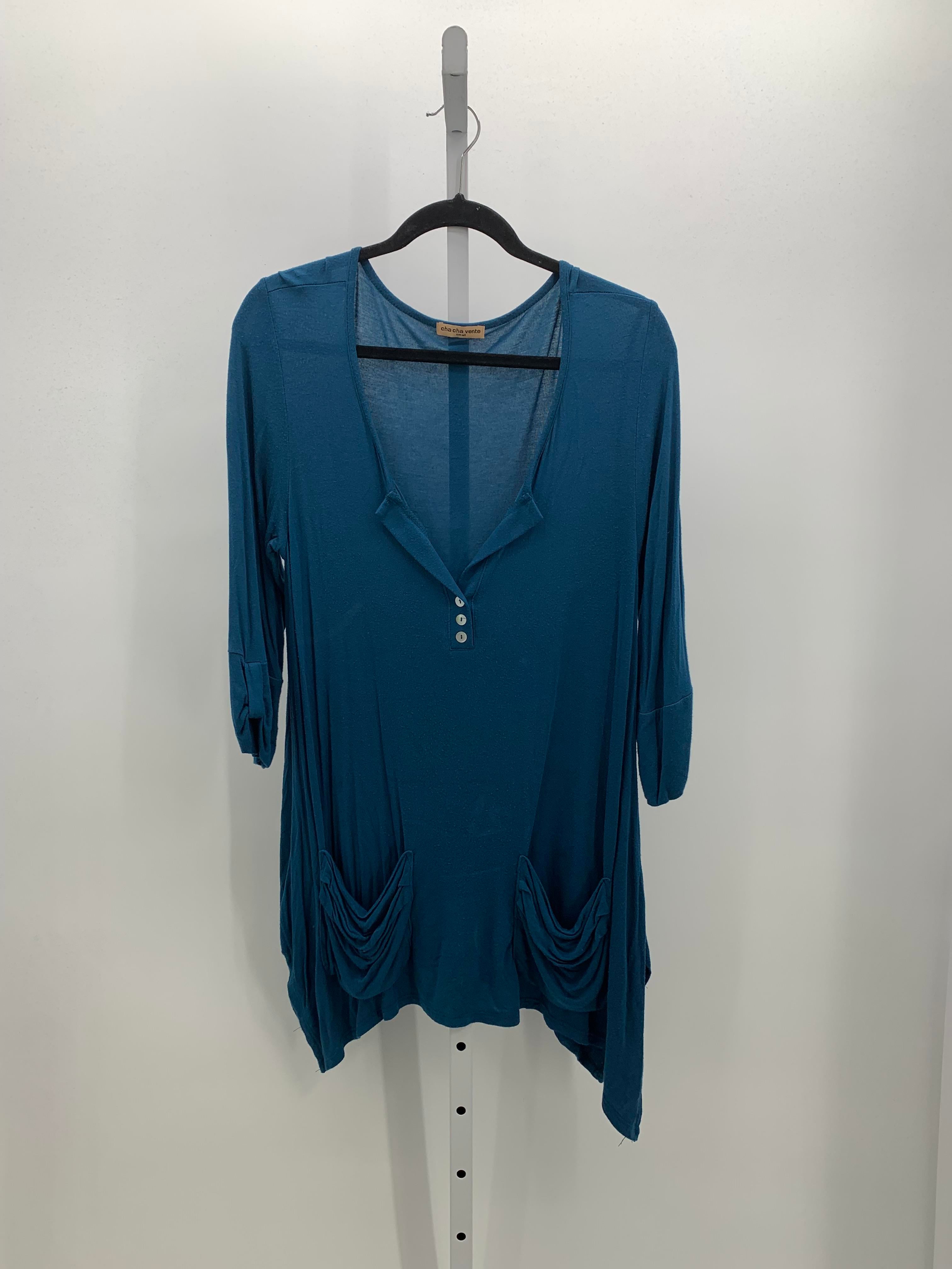 Cha Cha Vente Size Small Misses 3/4 Sleeve Shirt