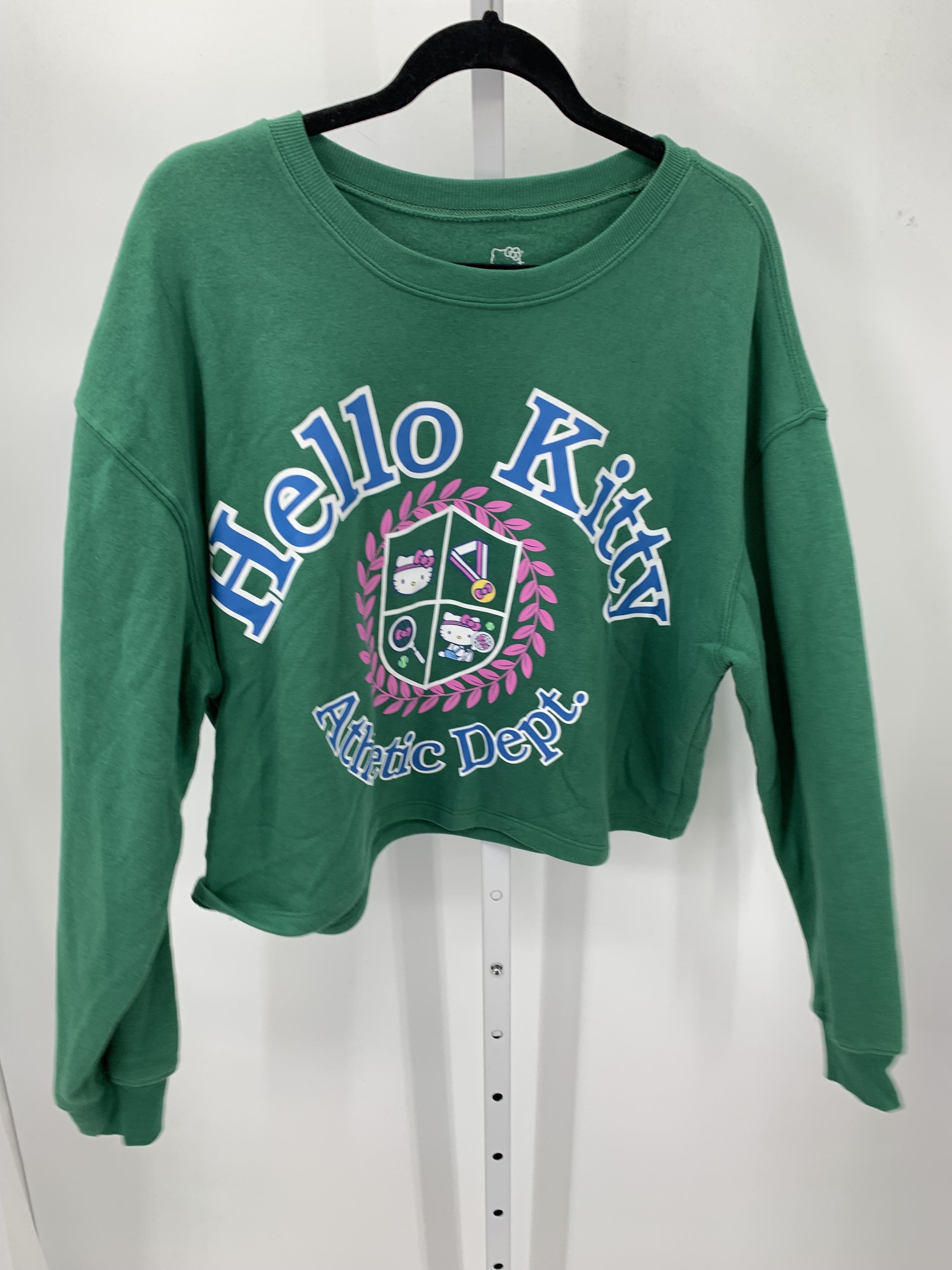 Hello Kitty Size Extra Large Juniors Long Sleeve Shirt