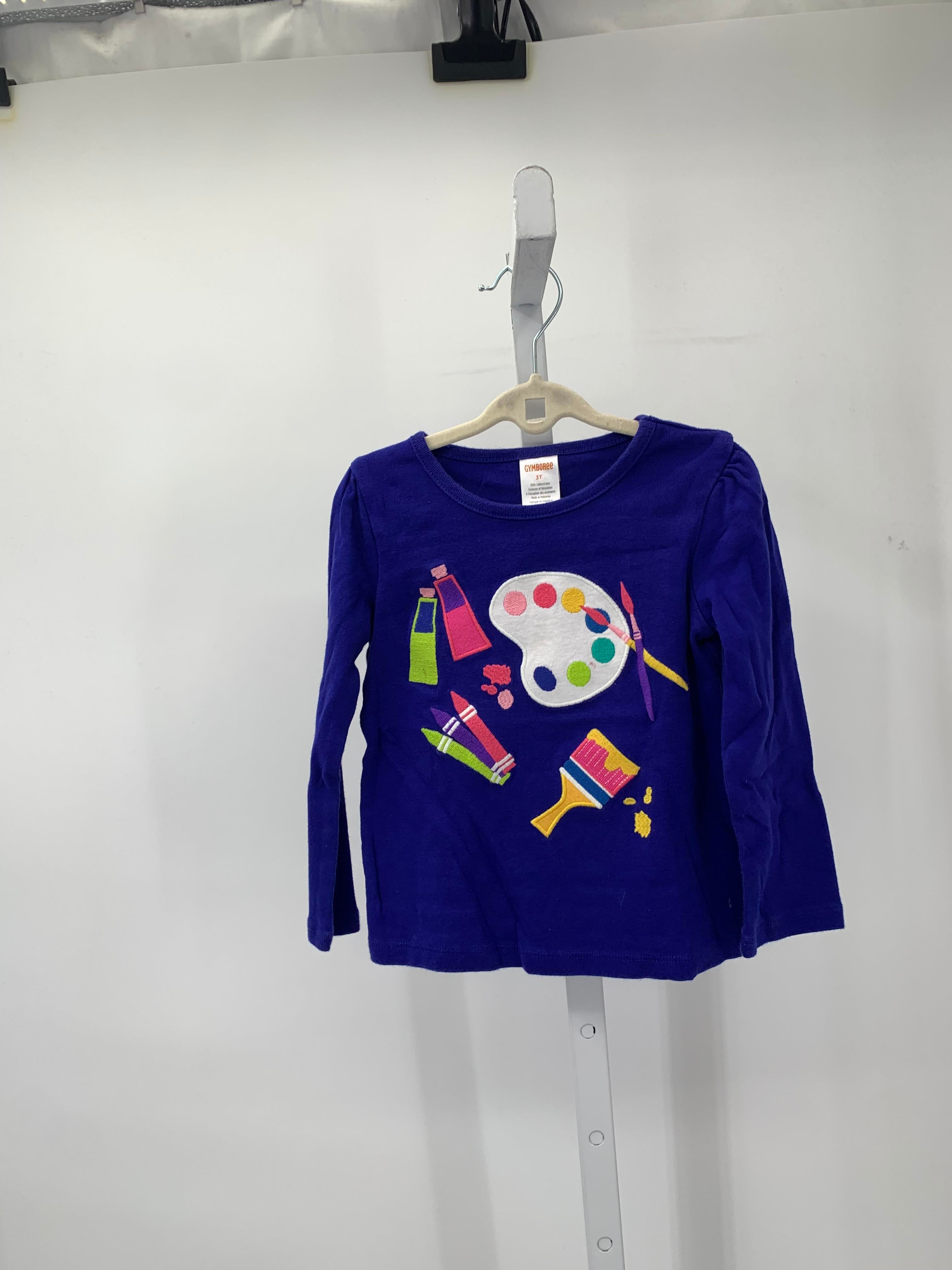 Gymboree Size 3T Girls Long Sleeve Shirt