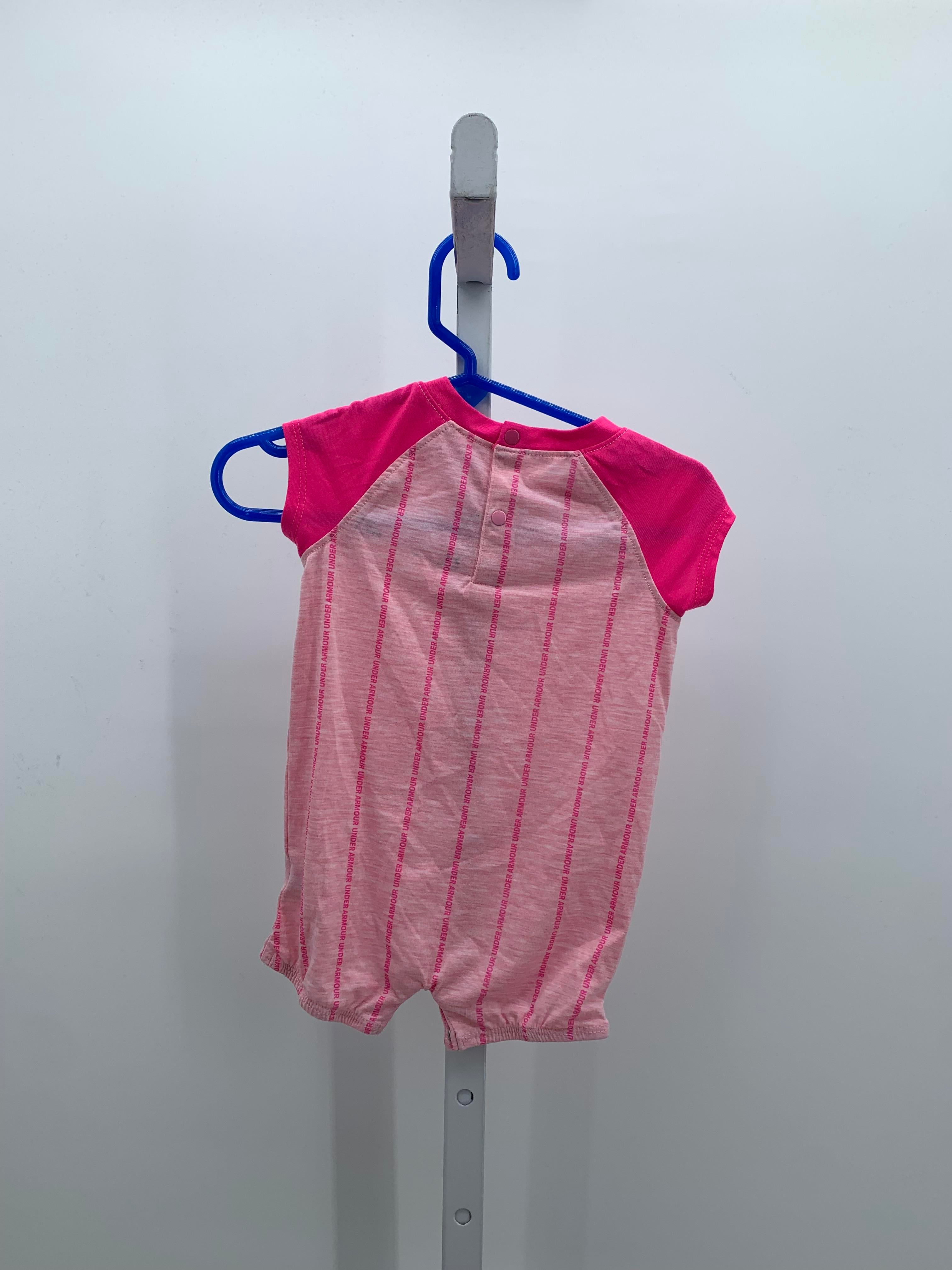 Under Armour Size 3-6 Months Girls Short Slv. Romper