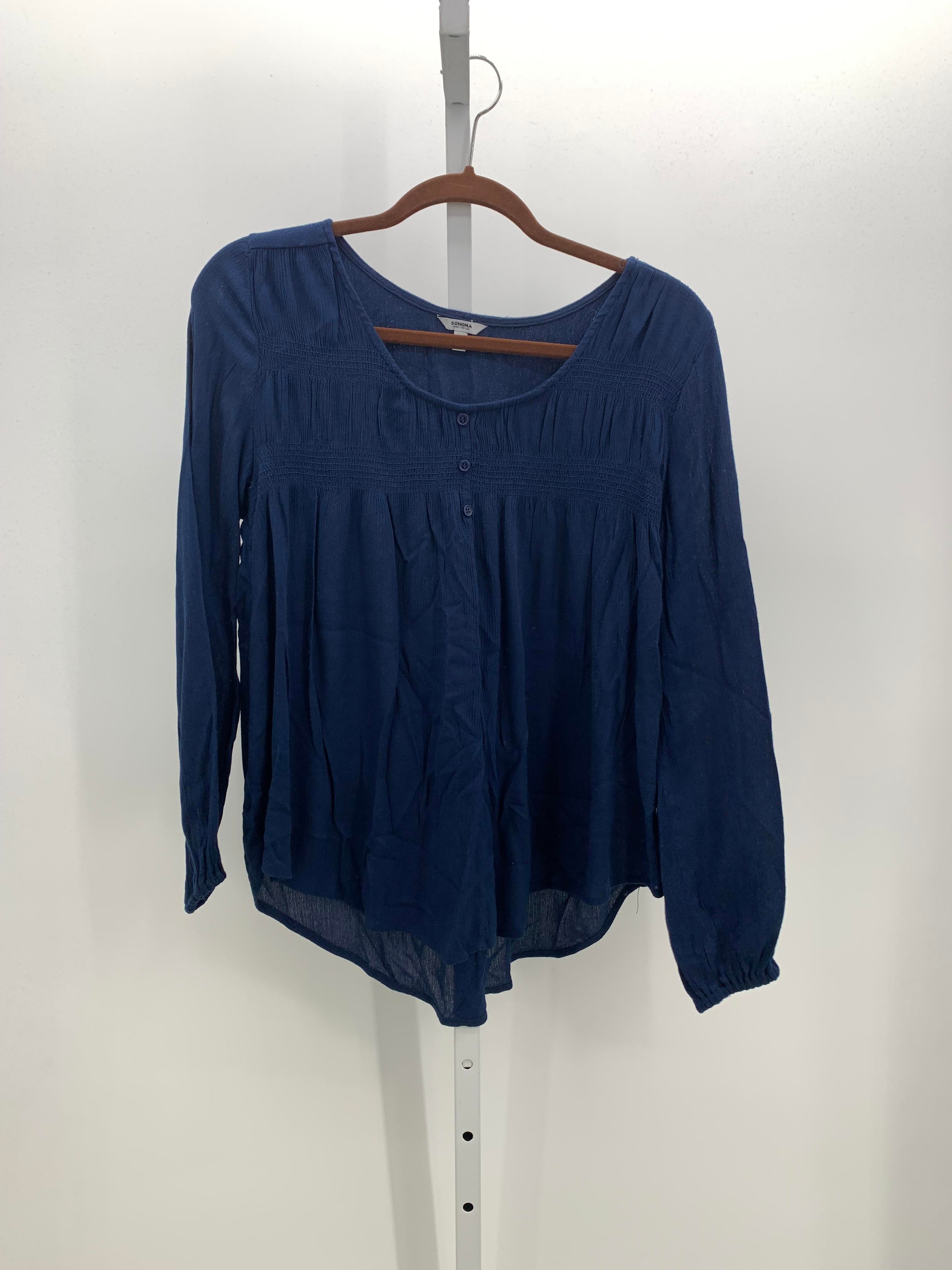 Sonoma Size Small Petite Petite Long Sleeve Shirt