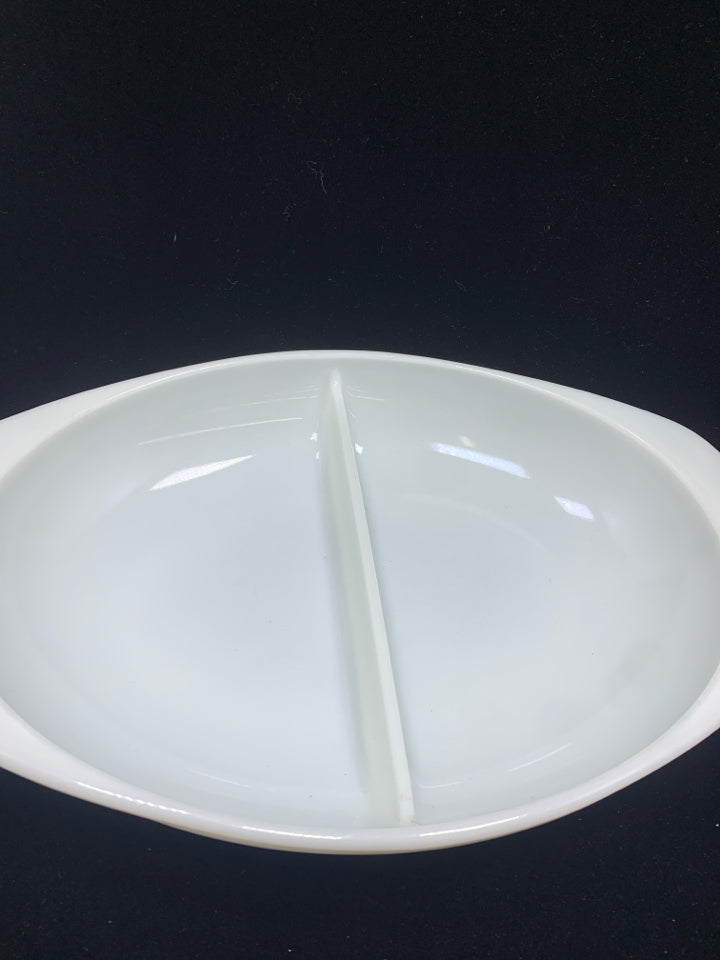 VTG DIVIDED SERVING DISH.