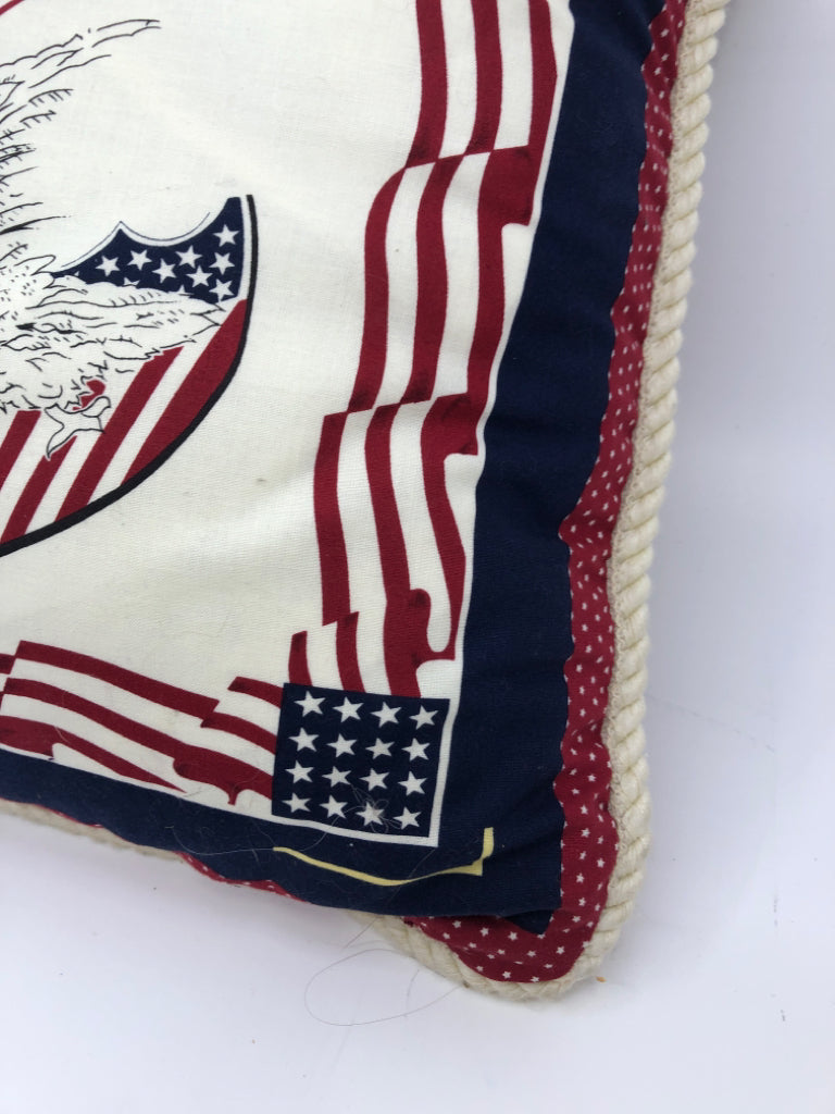 AMERICANA EAGLE BRAIDED EDGE TRIM.