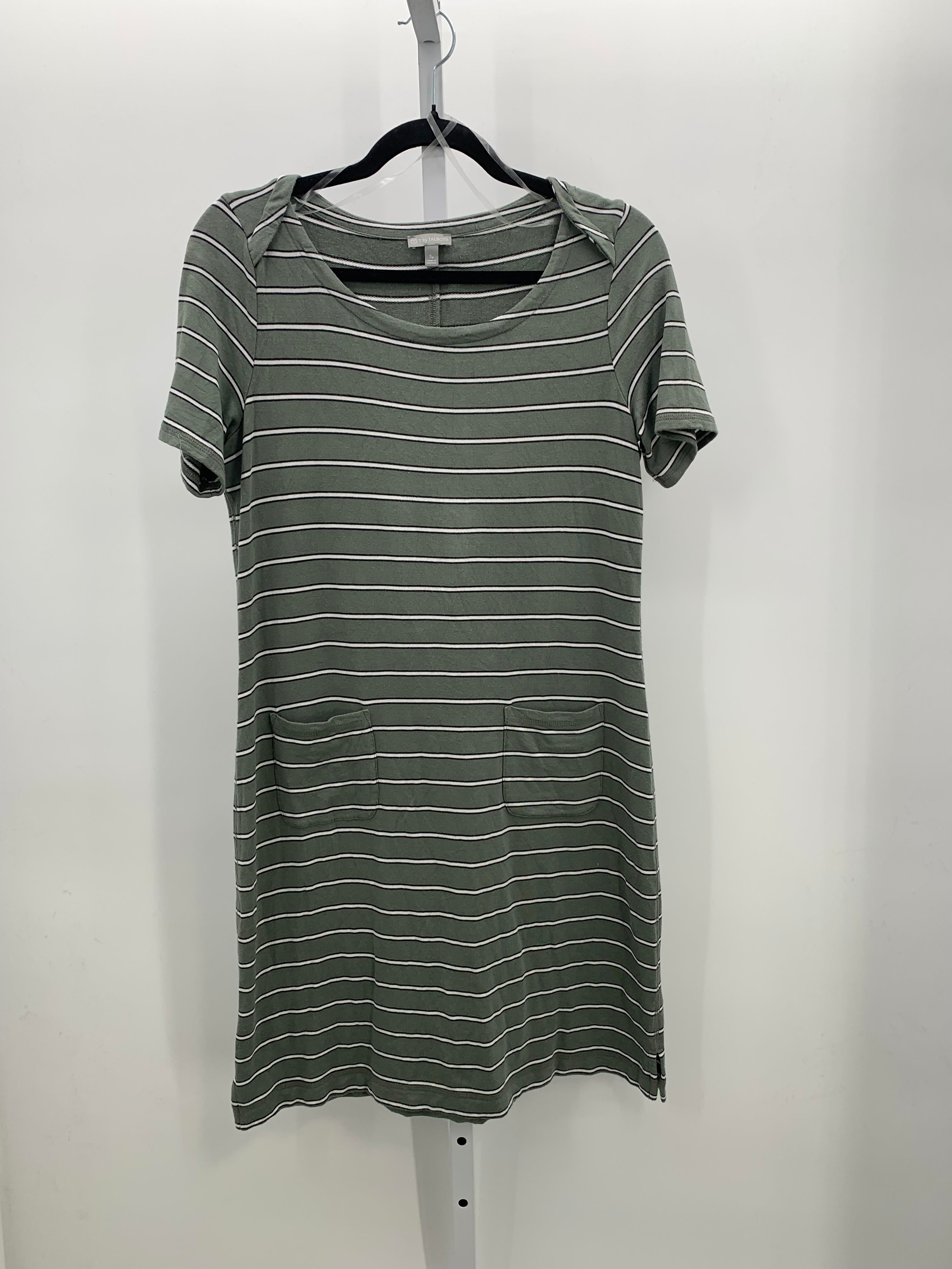 Talbots Size Small Petite Petite Short Sleeve Dress