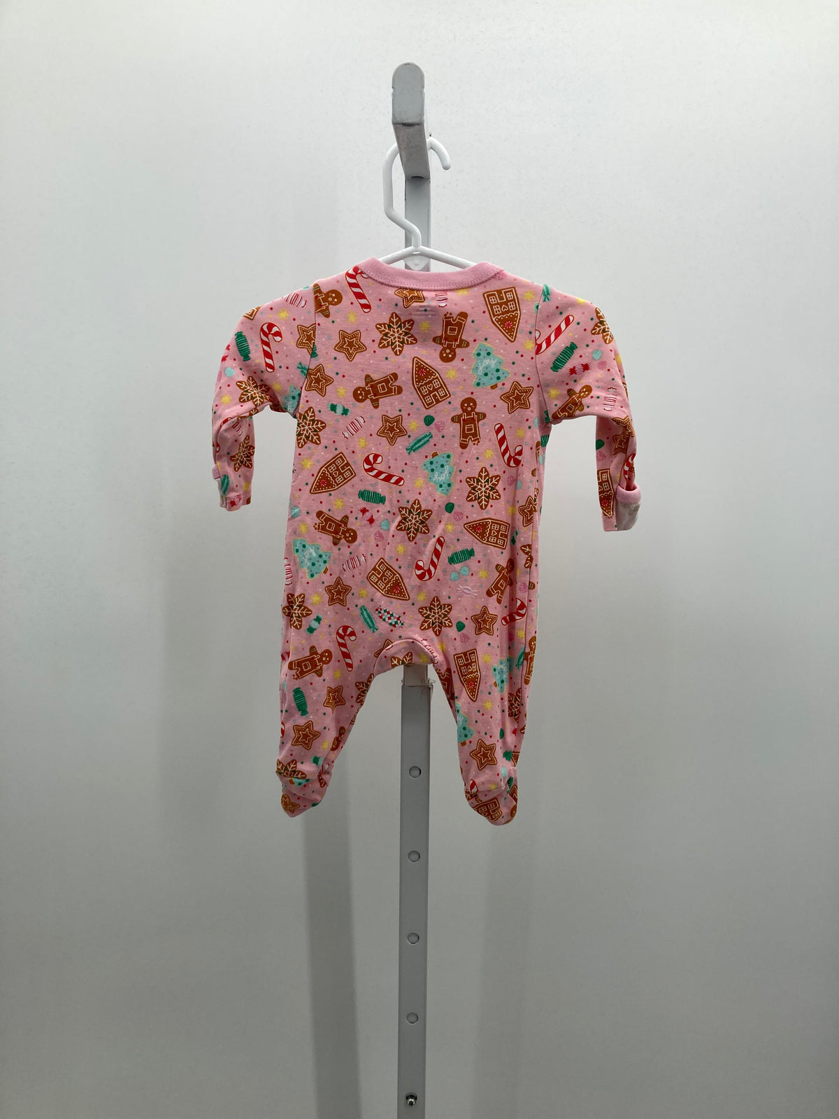LONG SLV ROMPER GINGERBREAD COOKIES