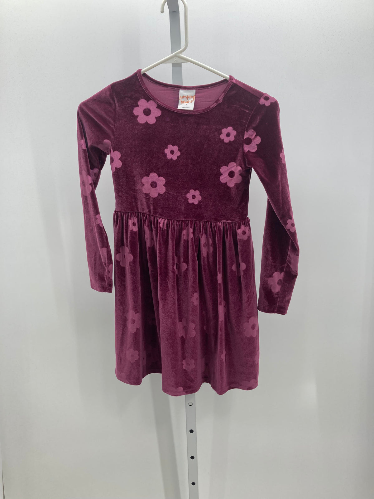 Jumping Beans Size 7 Girls Long Sleeve Dress