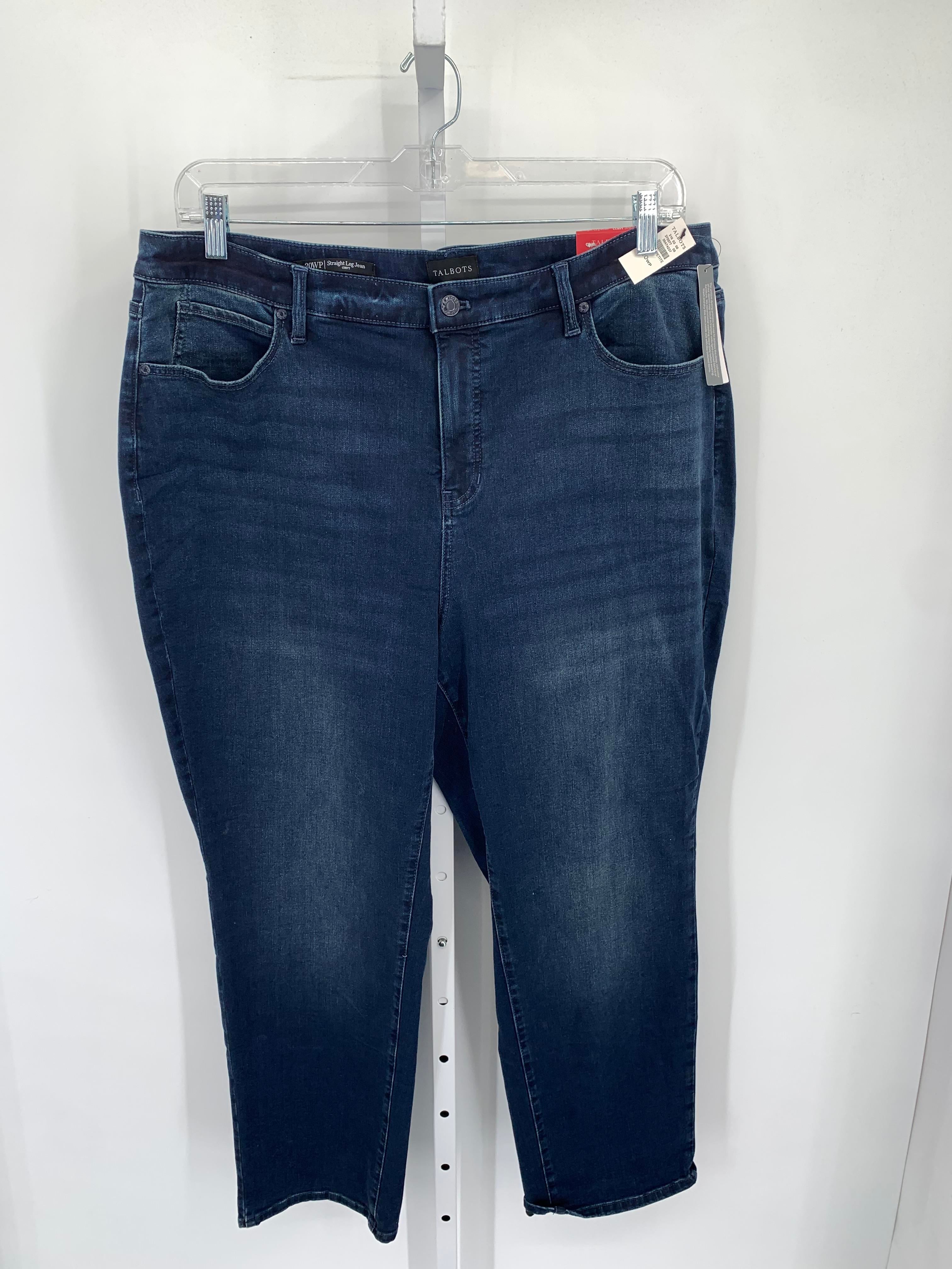 Talbots Size 20 WP Womens Jeans