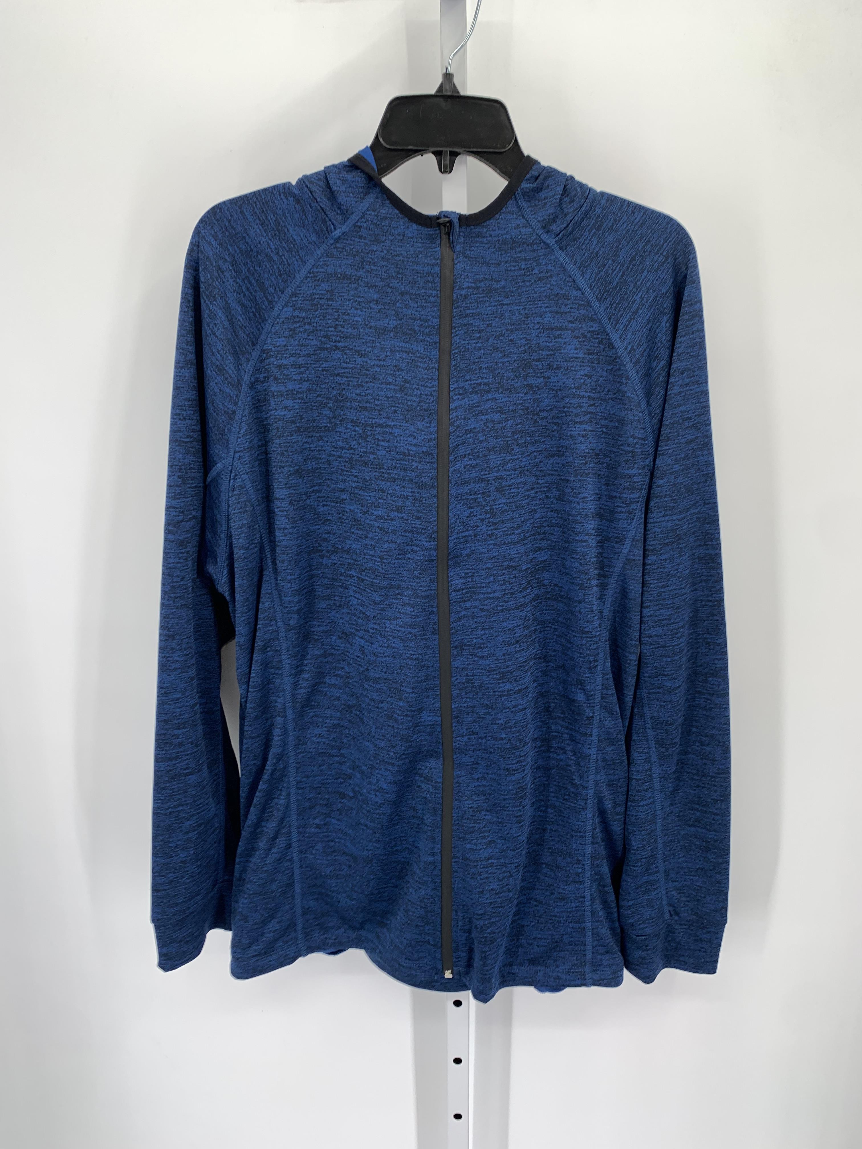 HOODED ZIP KNIT SWEAT JACKET