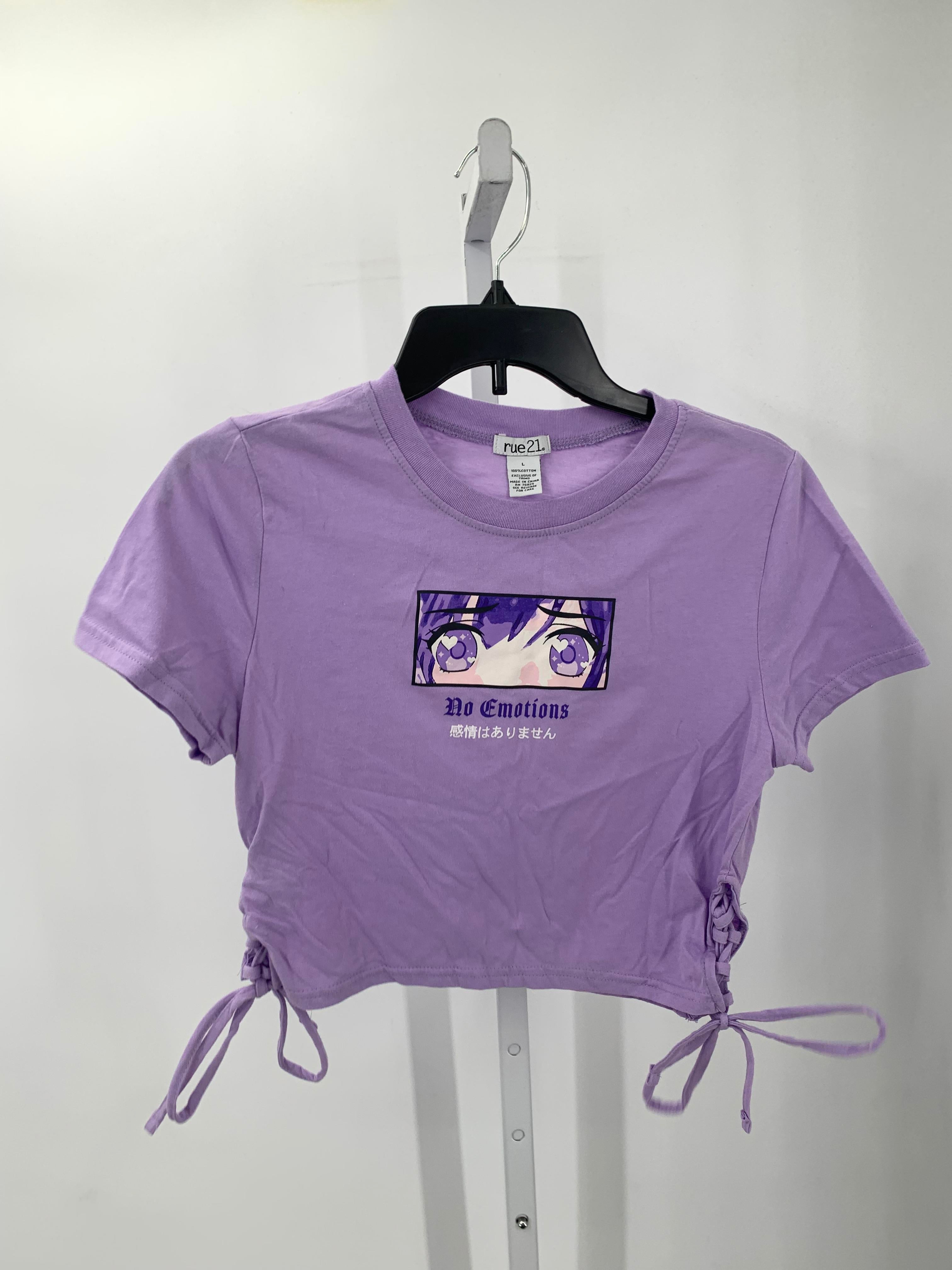 rue21 Size Large Juniors Short Sleeve Shirt